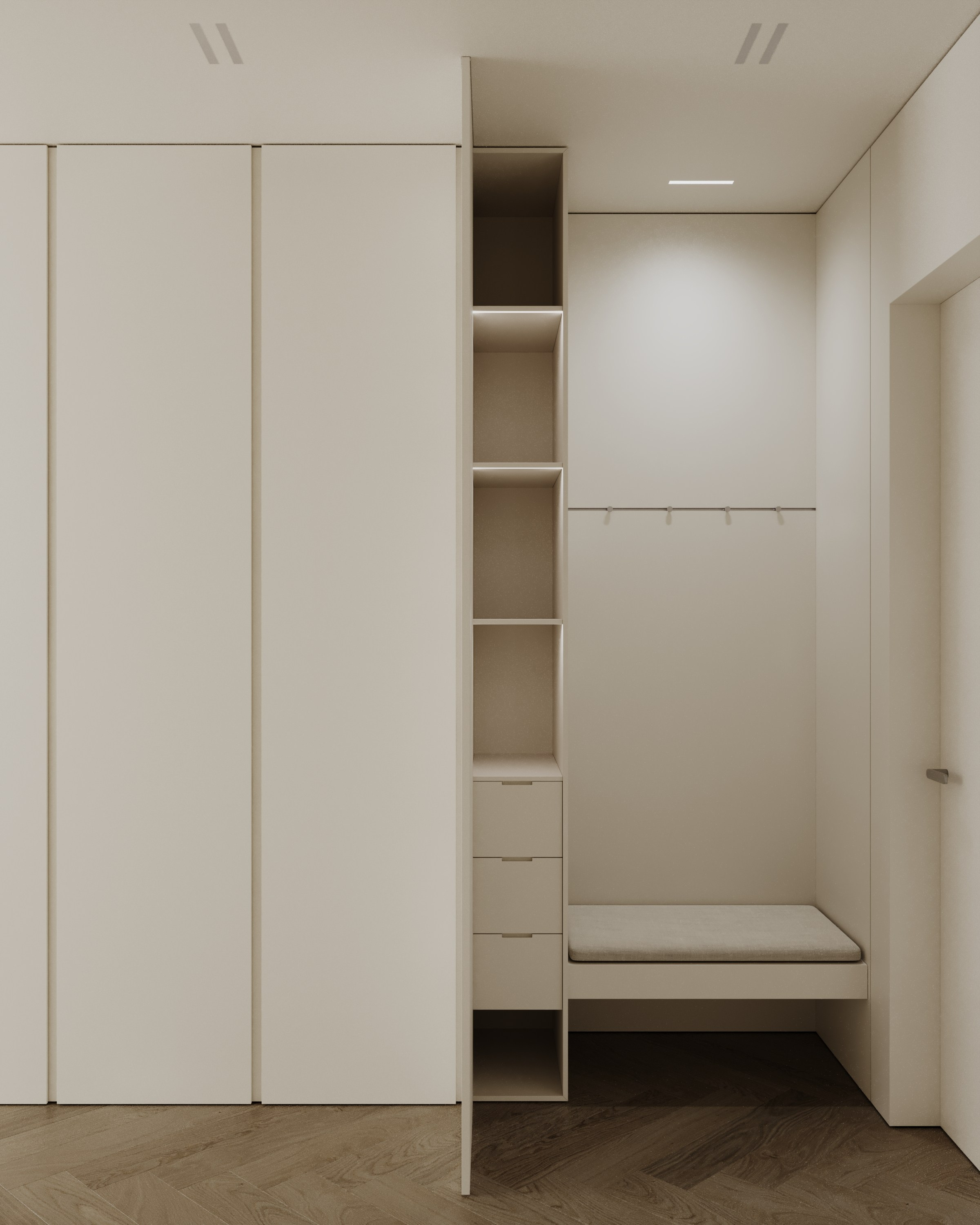 SOLE HILLS /50 sq m /23'. Интерьерное ателье numéro а