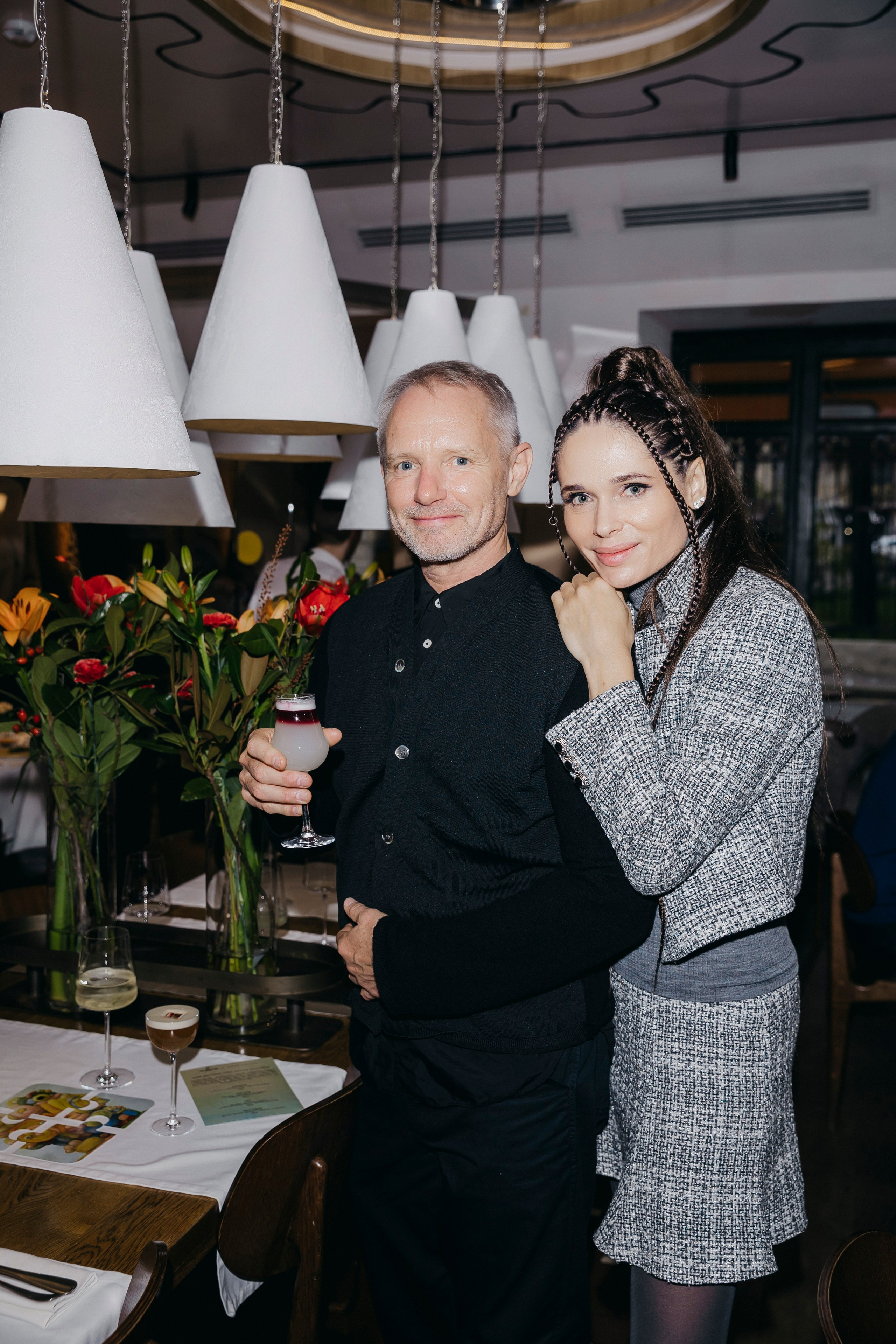 Питер Опхайм и Полина Аскери