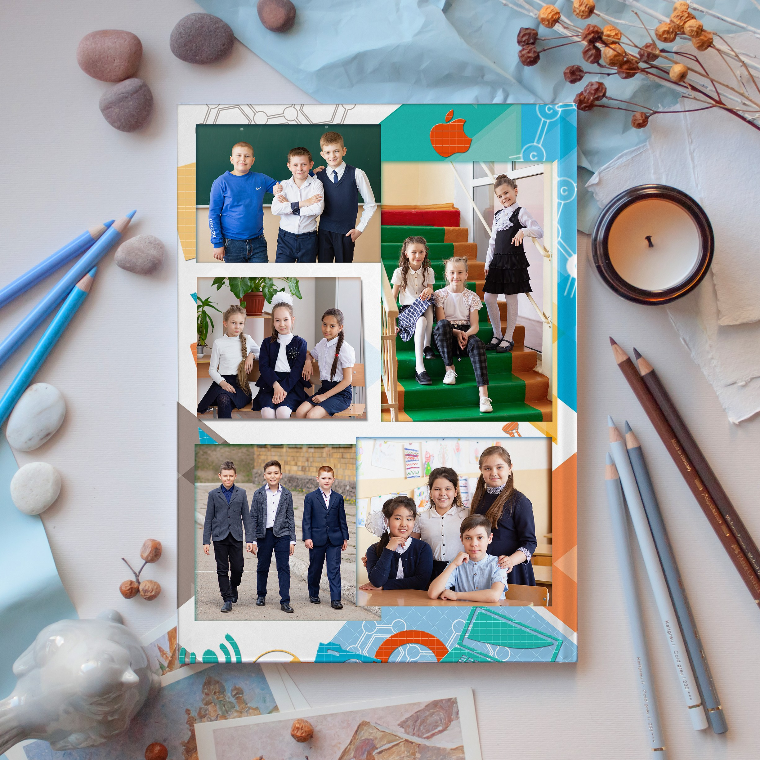 Дизайн «Школьный бум». Выпускные альбомы и виньетки Караганда, Темиртау