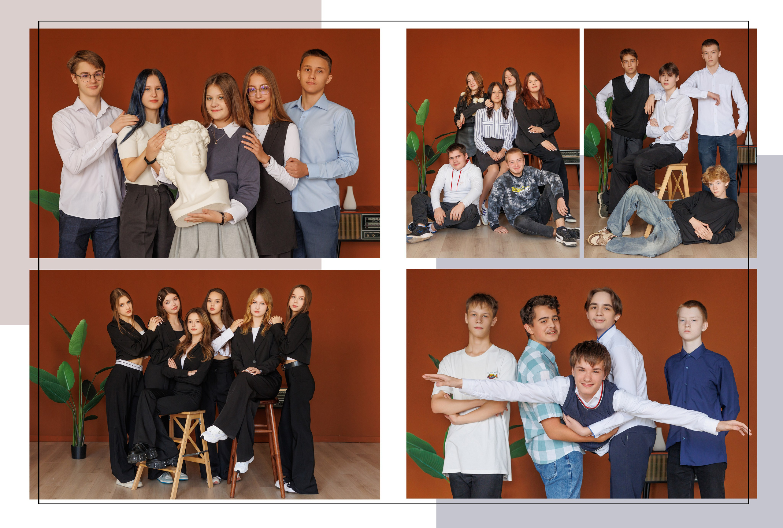 Фотокнига от 4 разворотов. Семейный фотограф в Перми Ольга Гилева. Выпускные альбомы