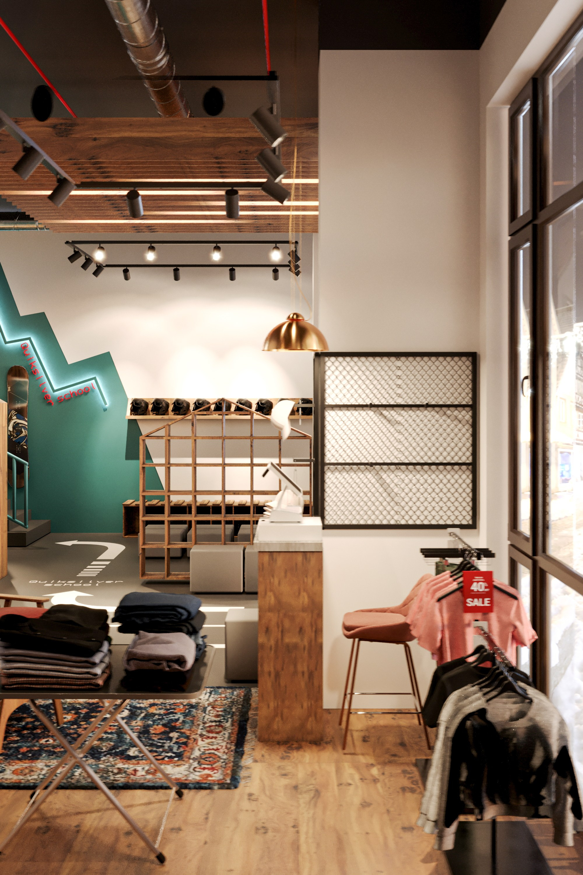 Детская горнолыжная школа Quiksilver school. Анна Терентьева — Дизайнер интерьера в Сочи