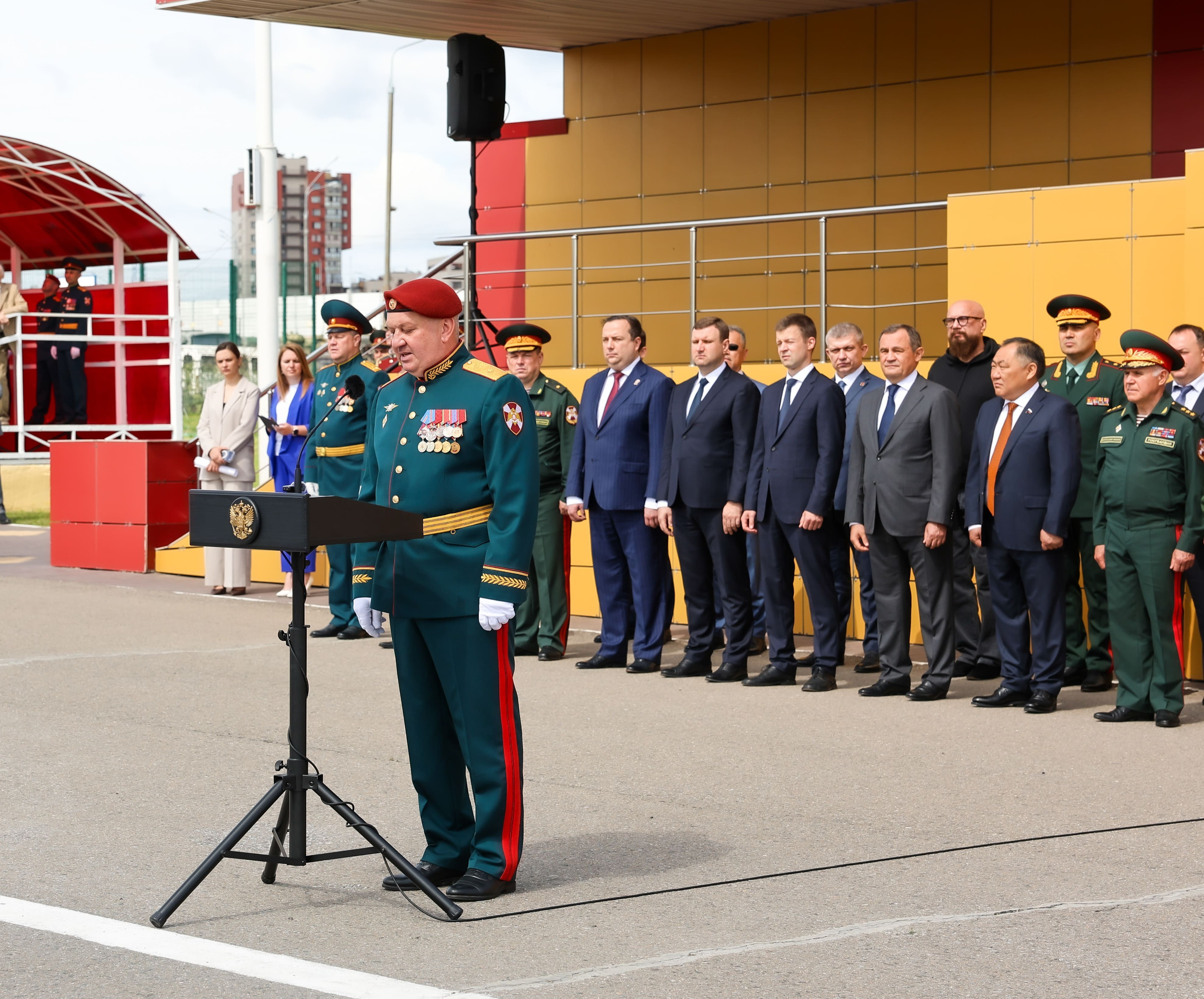 102 года дивизии Дзержинского в Балашихе — фоторепортаж с торжественных мероприятий