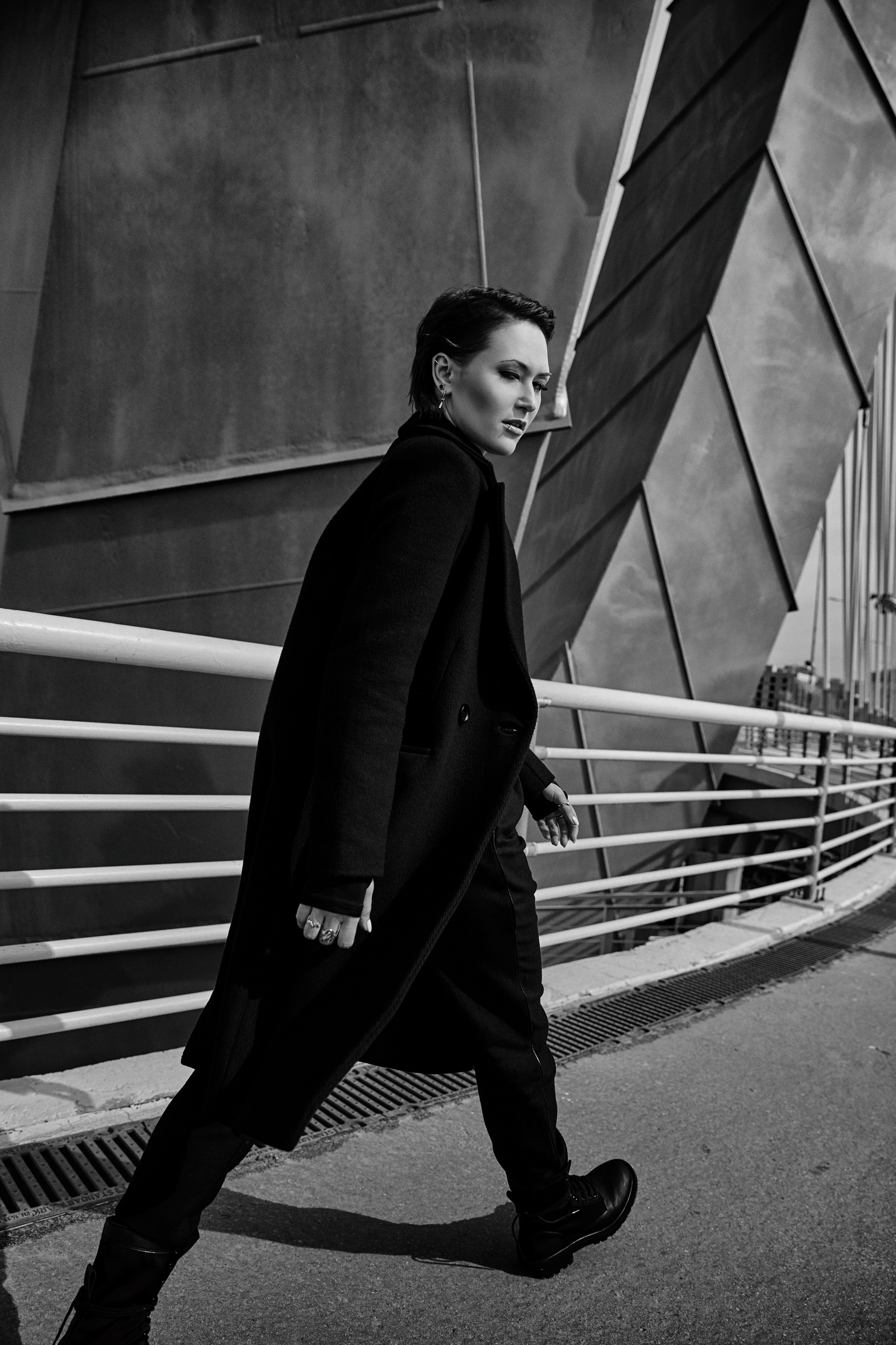 Чёрно-белый портрет. Рекламный фотограф Санкт-Петербург Катерина Мишкель