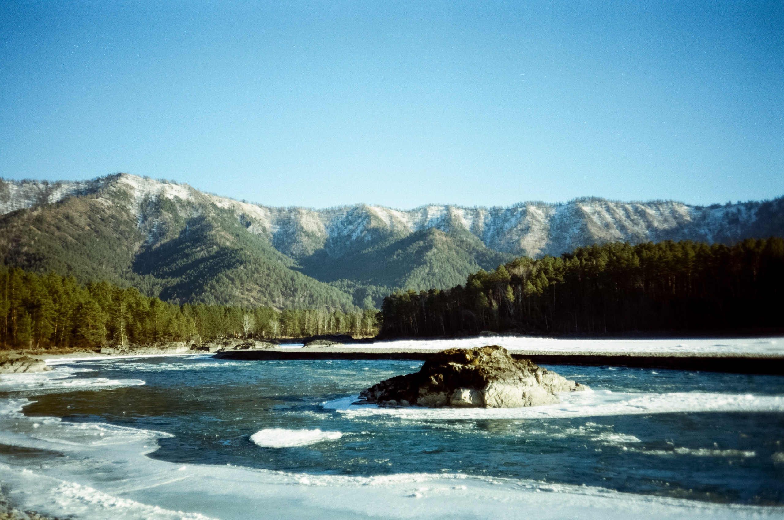 База Берель, база Тихий берег / 23 декабря 2023 года (-10℃)