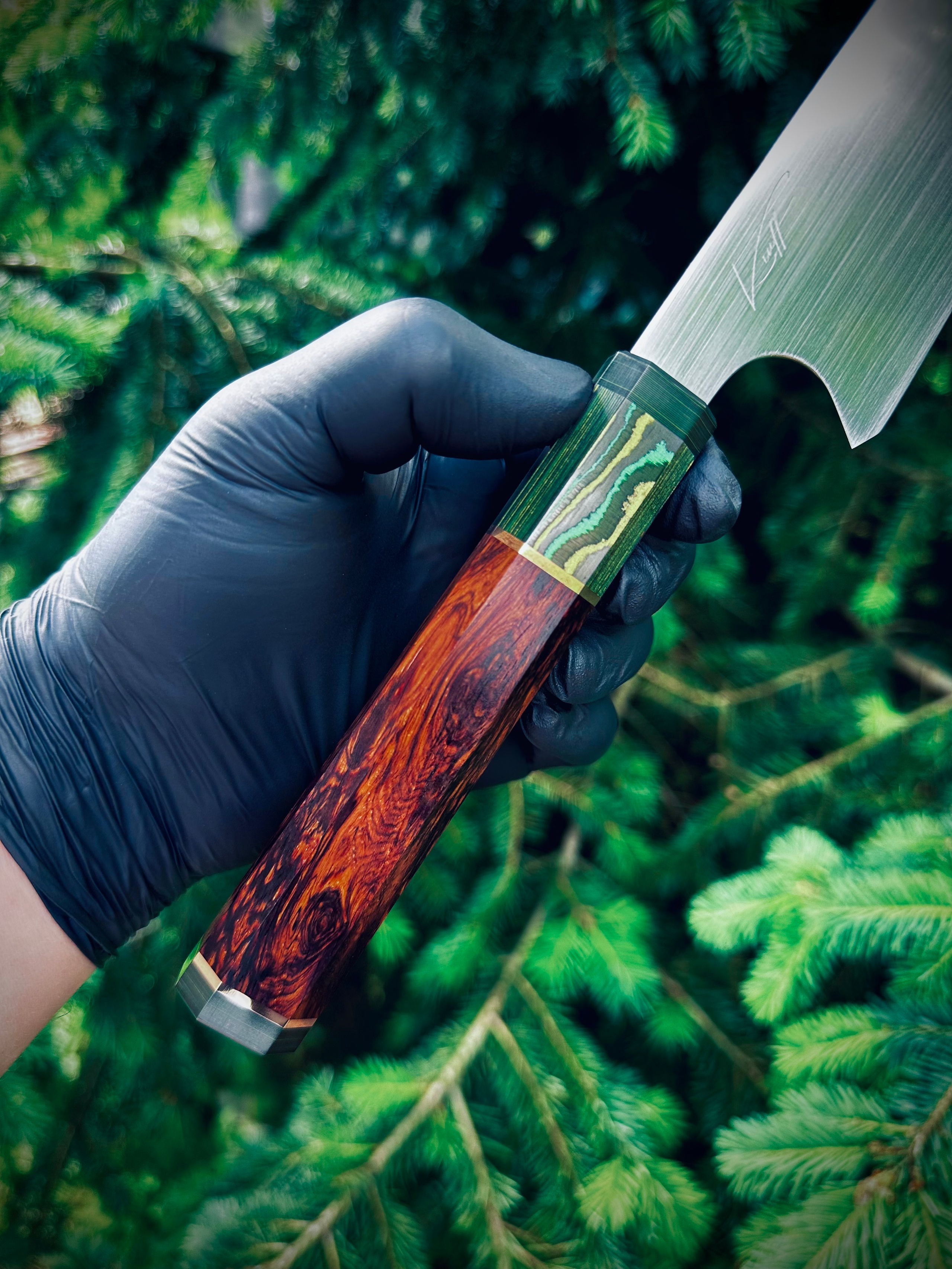 Нож Кирицуке на заказ. 🔪 Авторские кухонные ножи Б. Кравченко