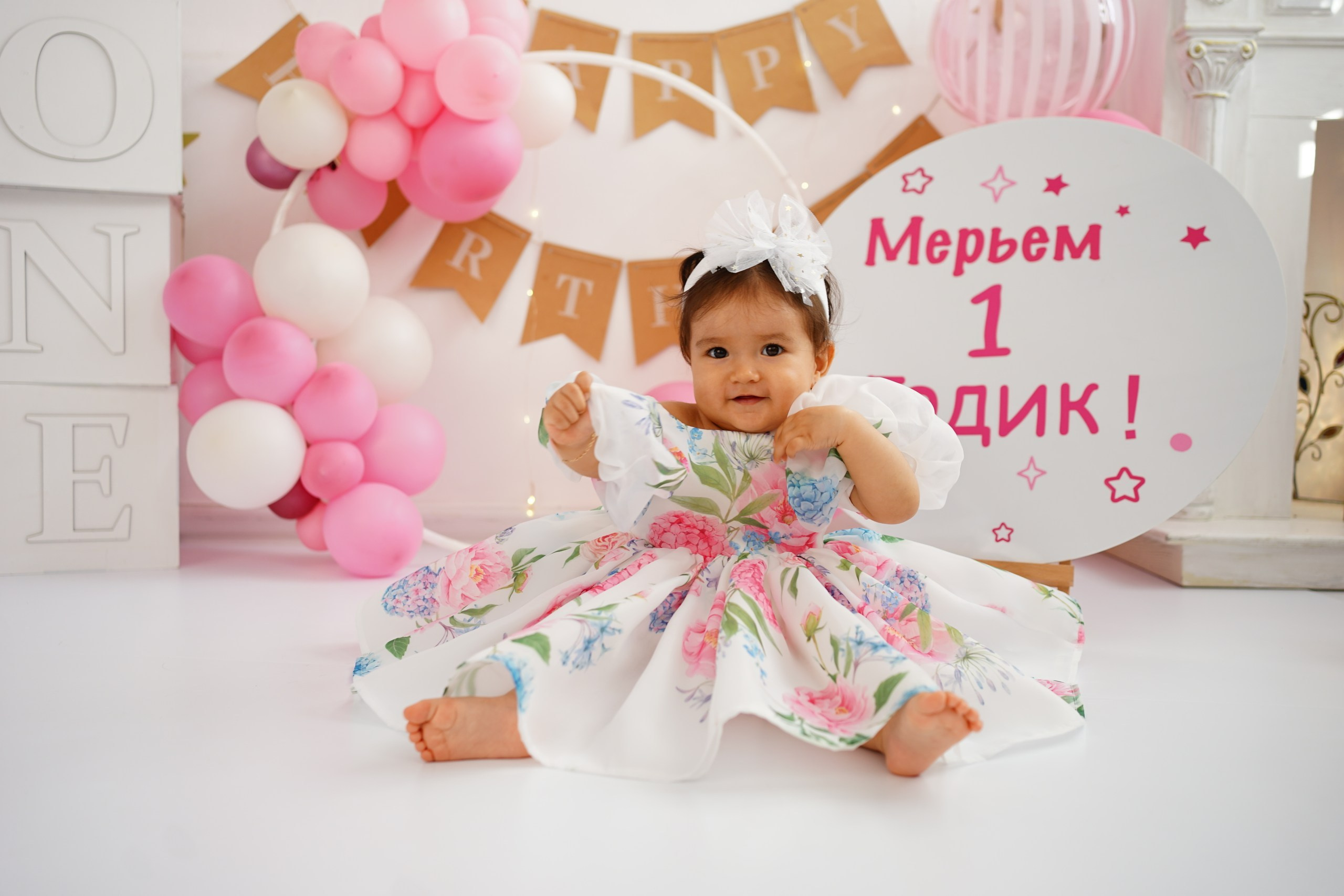 Фотоссесия на Годик для Девочки. Детская Фотостудия ГОДОВАСИКИ в Санкт-Петербурге фотосесия на годик