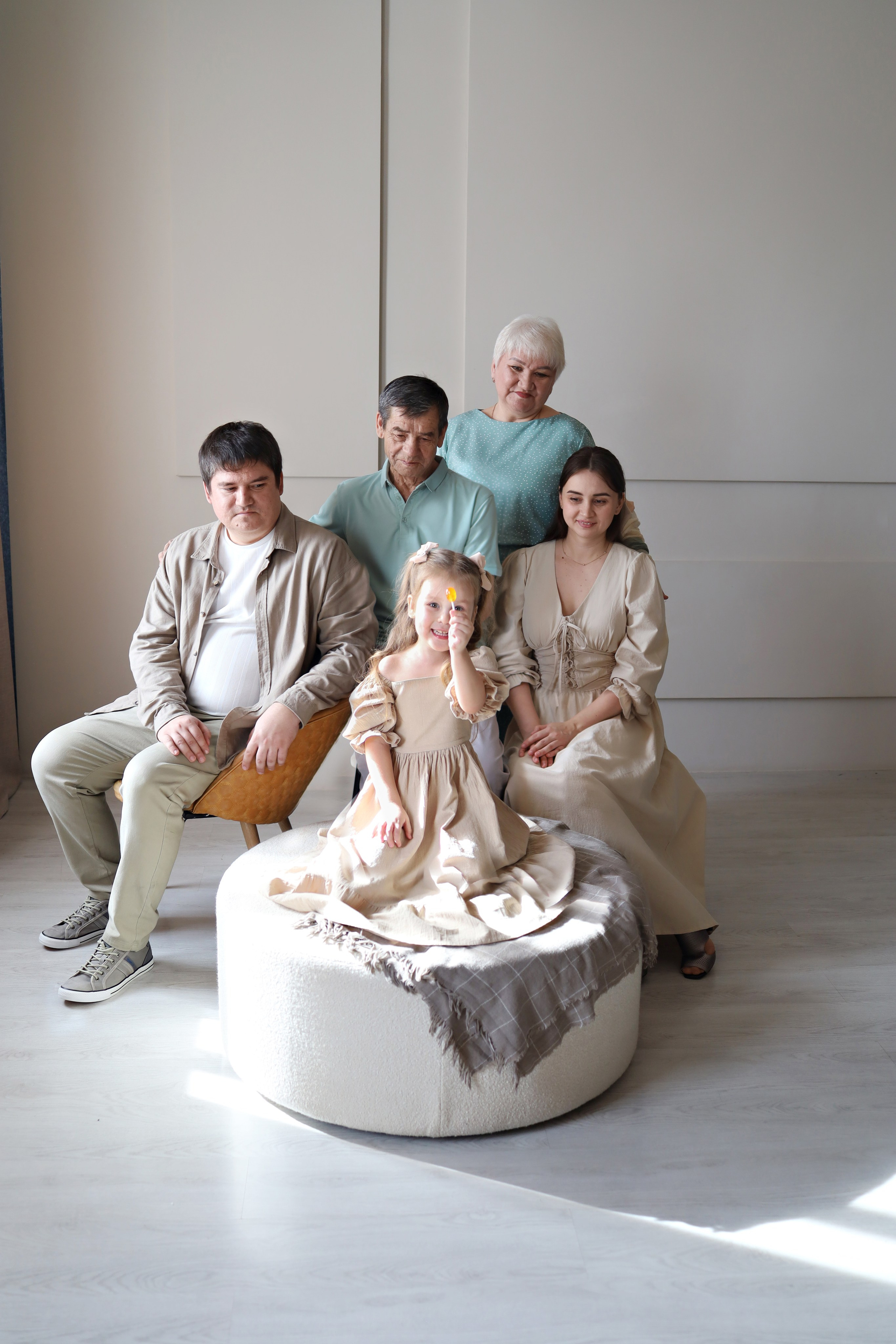 Поколения. Сабировы. Семейный фотограф в Казани Римма Гатауллина