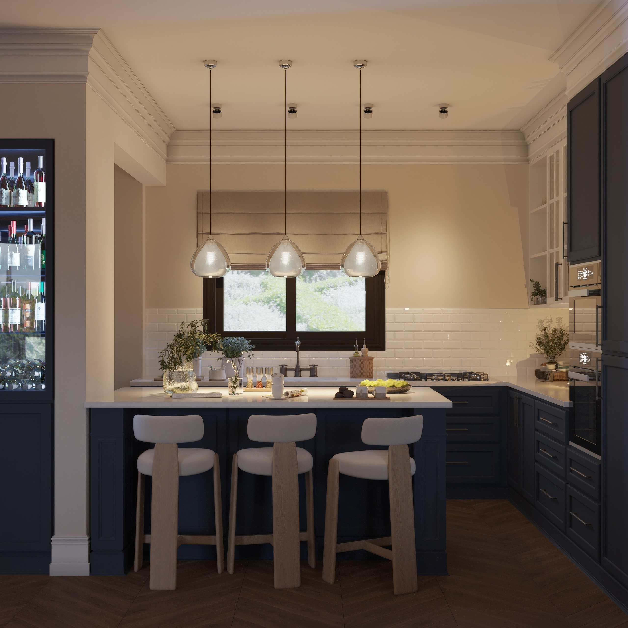 Интерьер кипр, дизайн частного дома, визуализация интерьера, 3D визуализация, уютный интерьер, современная классика, тёплая палитра. 3Д Визуализация Интерьера и Архитектуры