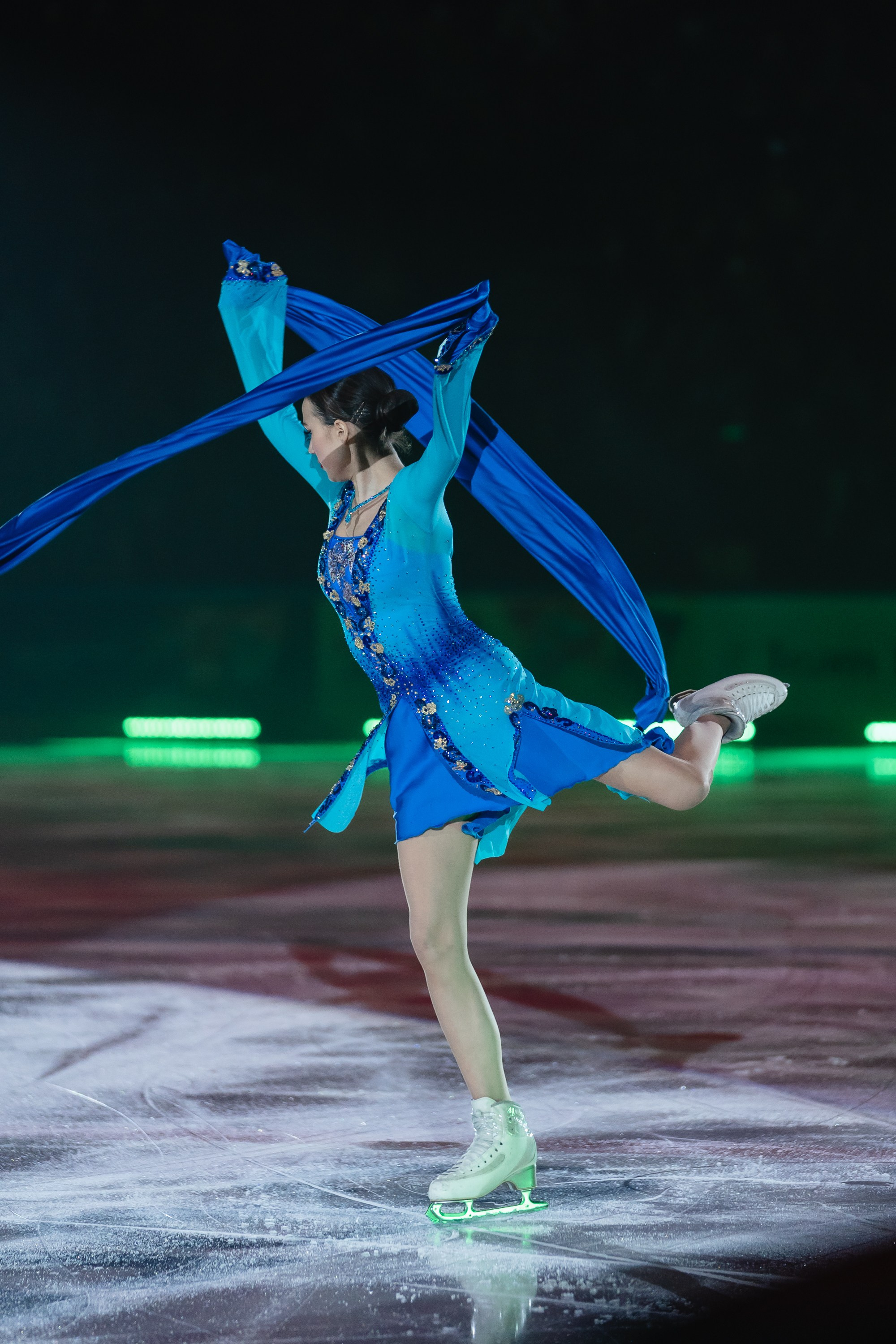 Шоу «Чемпионы на льду» в Новосибирске. Воробьева Ксения — Спортивный и танцевальный фотограф Новосибирск