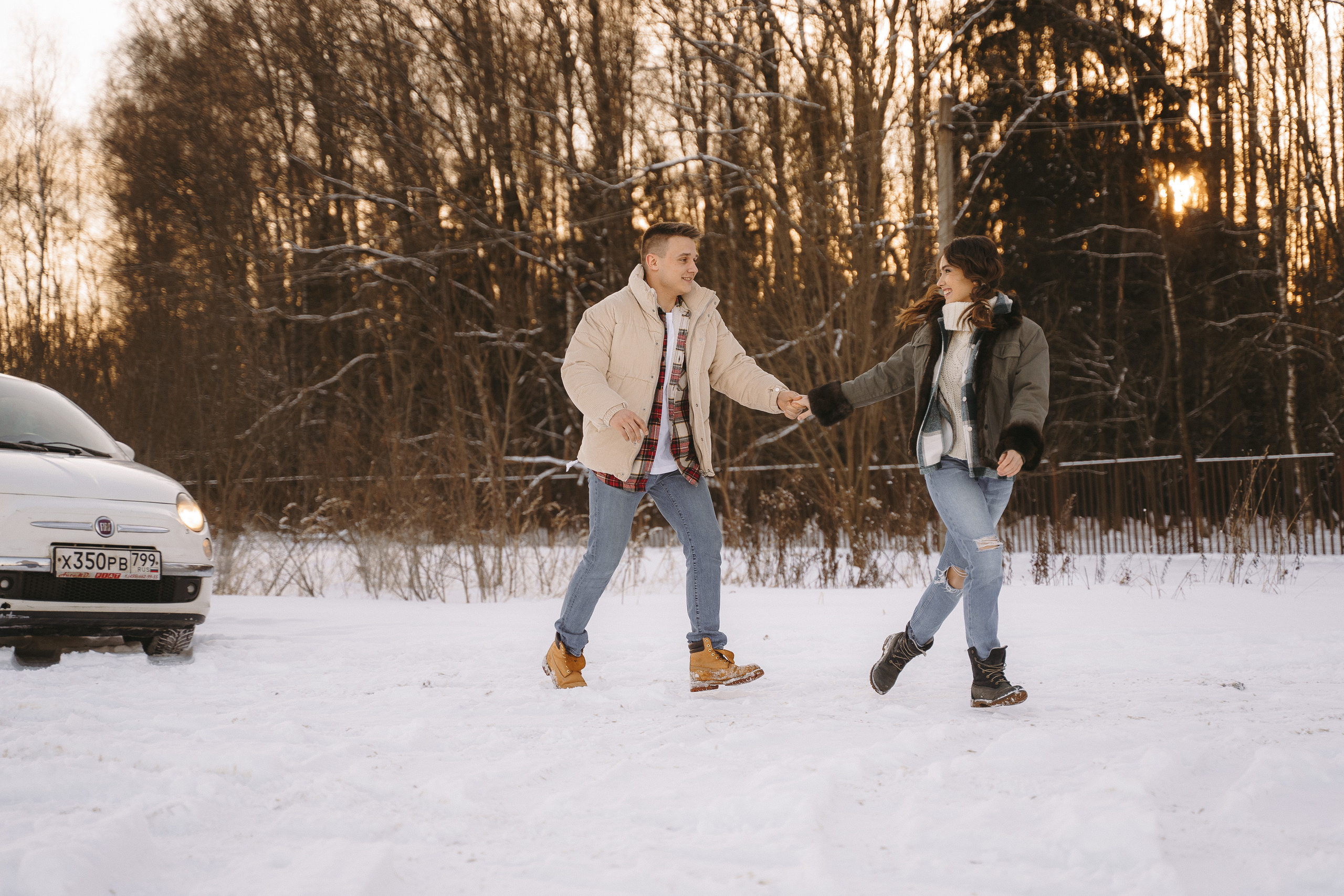 Love Story фотосессия для Ксении и Артема