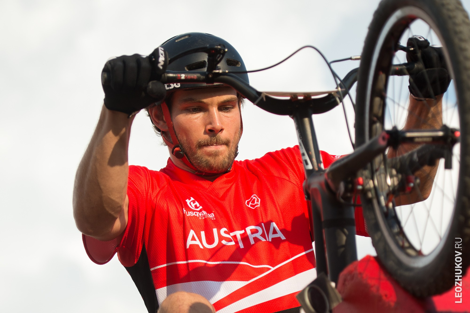 UCI Trials World Championships 2021. Спортивный фотограф Леонид Жуков