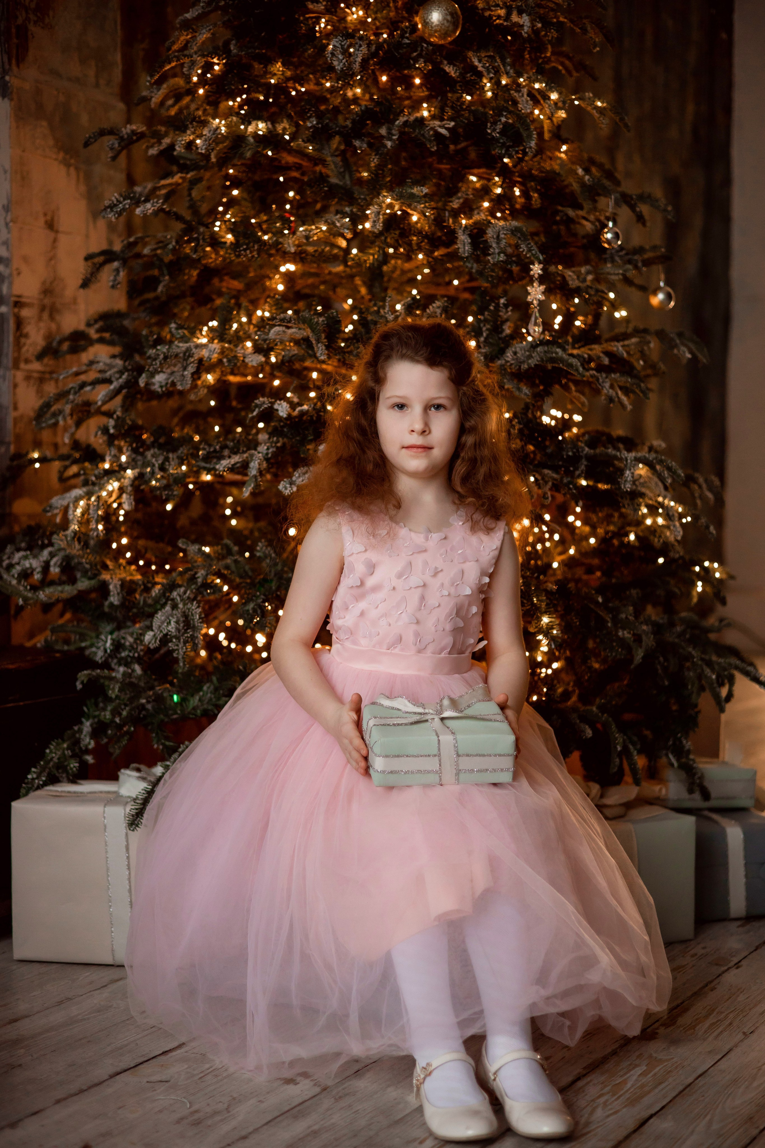 детский художественный портрет