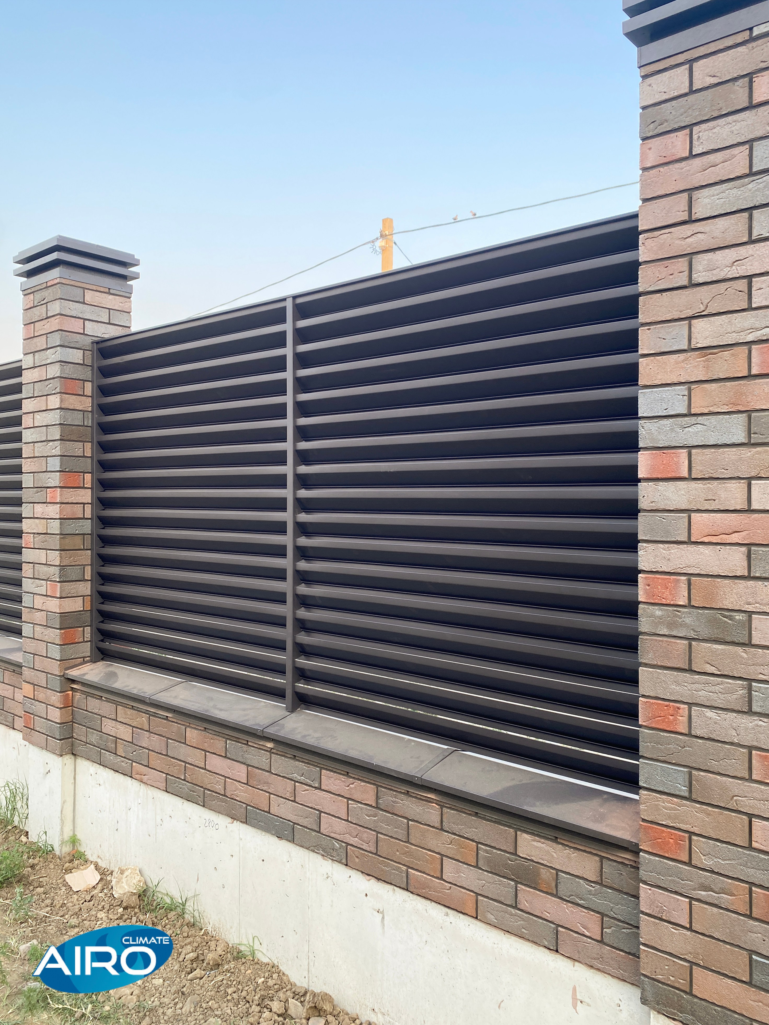 AIRO-HZ. Заборы-жалюзи. Производство и монтаж