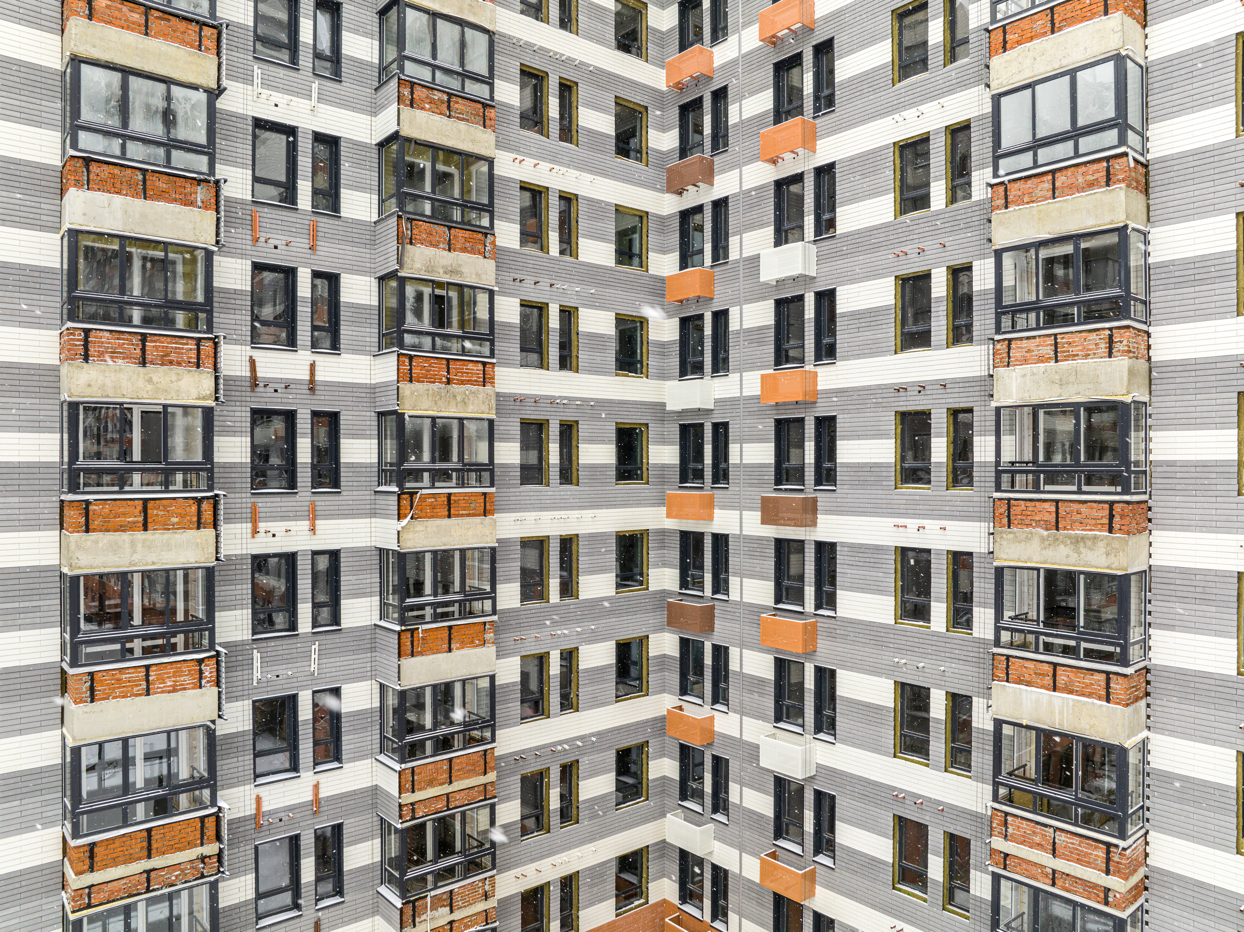 Обнинск. Ход строительства. Аэросъёмка в России