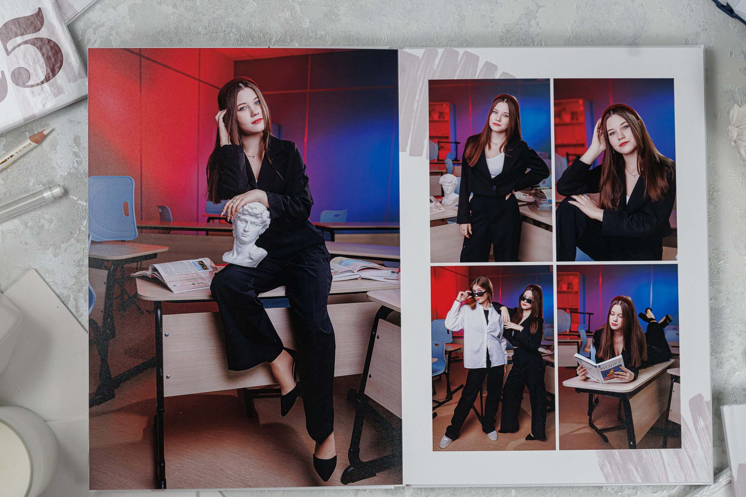 Выпускные альбомы общая информация. Семейный и детский фотограф Комина Елена, Власиха, Одинцово