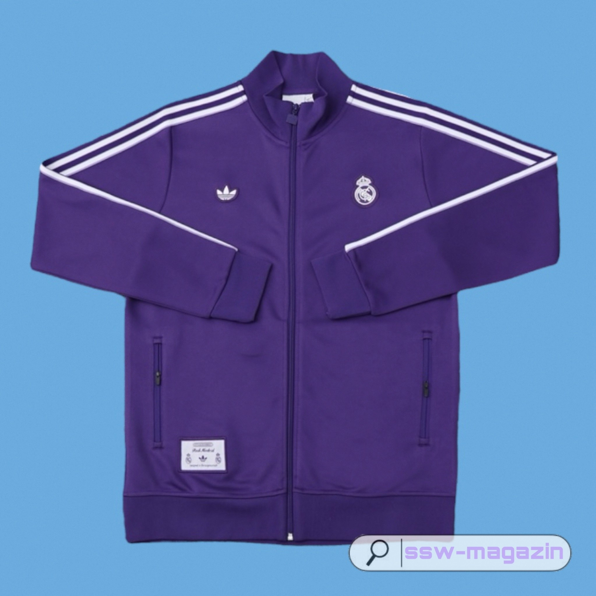 Тренировочная кофта Реал Мадрид 2025-2026 купить. Футбольный магазин — ssw_magazin