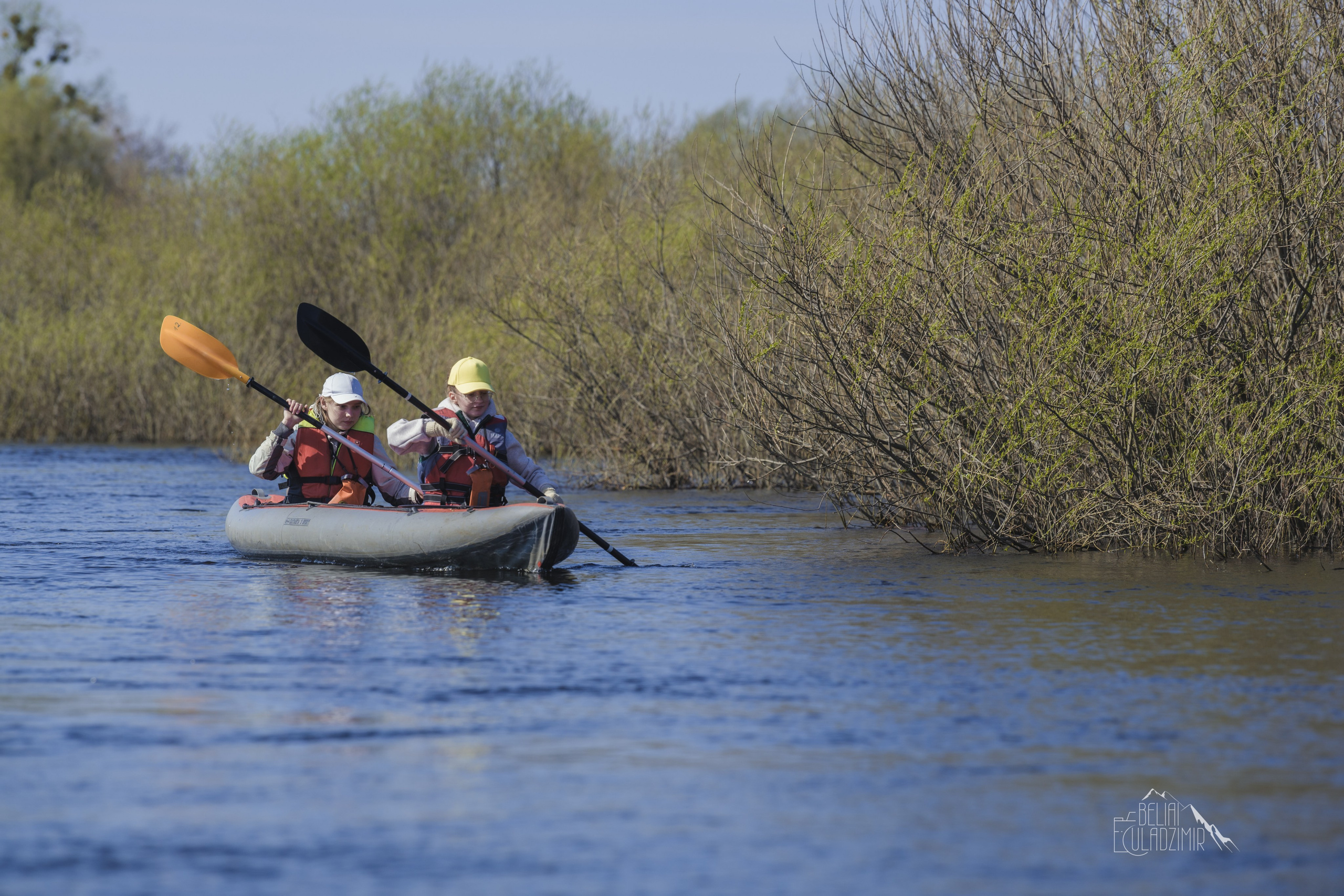 Сплав по реке Тремля 04.04.2026. Репортажный фотограф Владимир Беляй