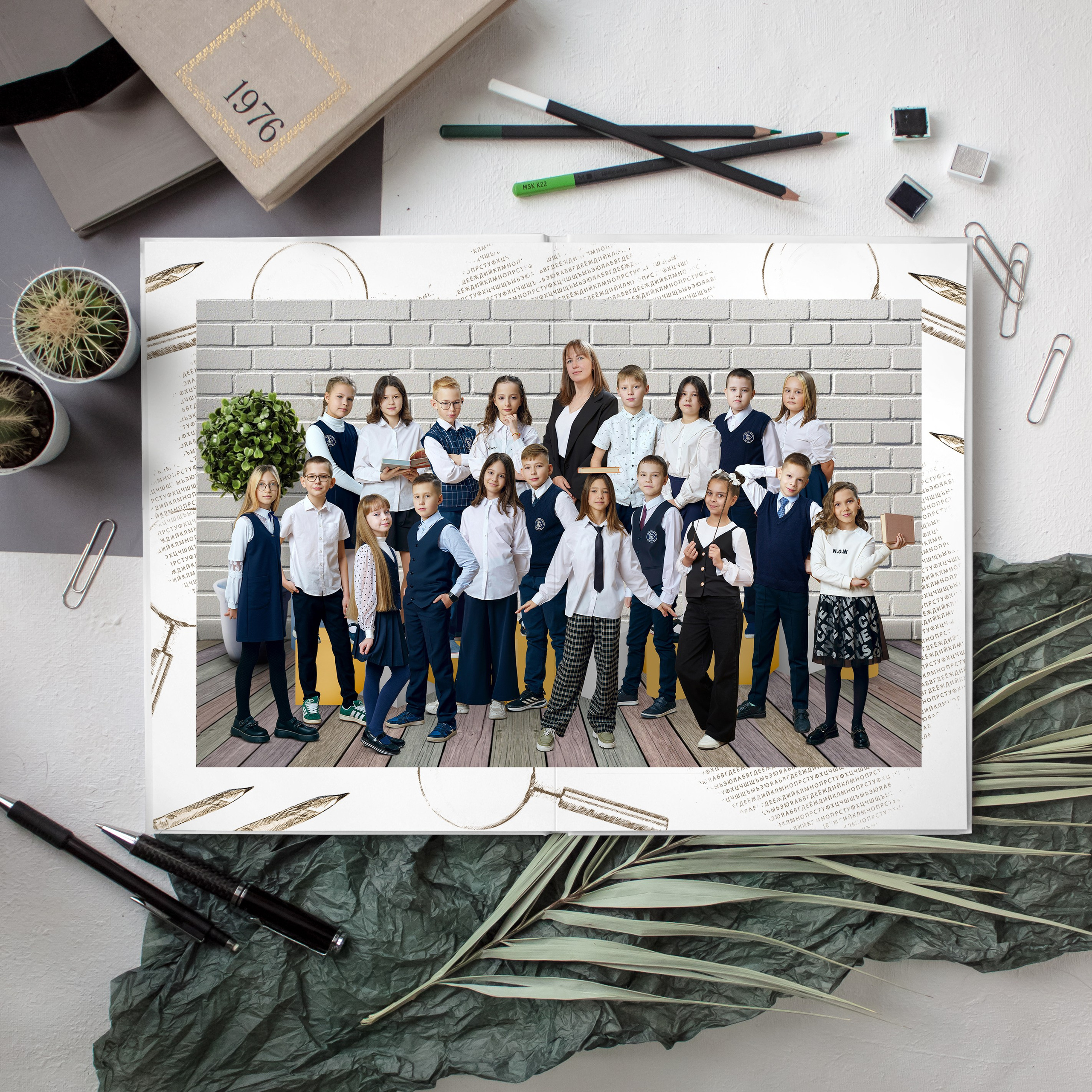 Выпускные альбомы для школьников. Фотостудия «Стрекоза»