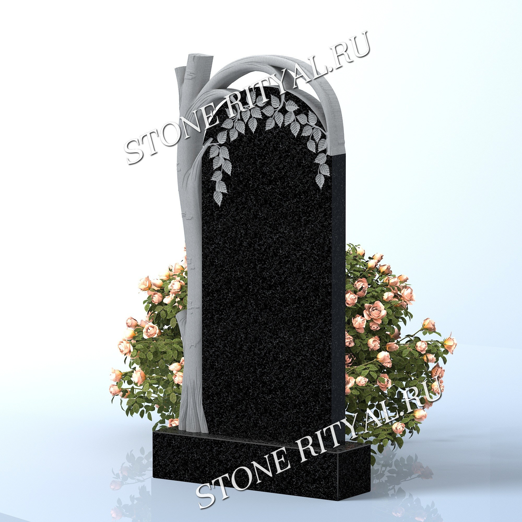 Вертикальные памятники фигурные. Изготовление и установка памятников в Москве и МО