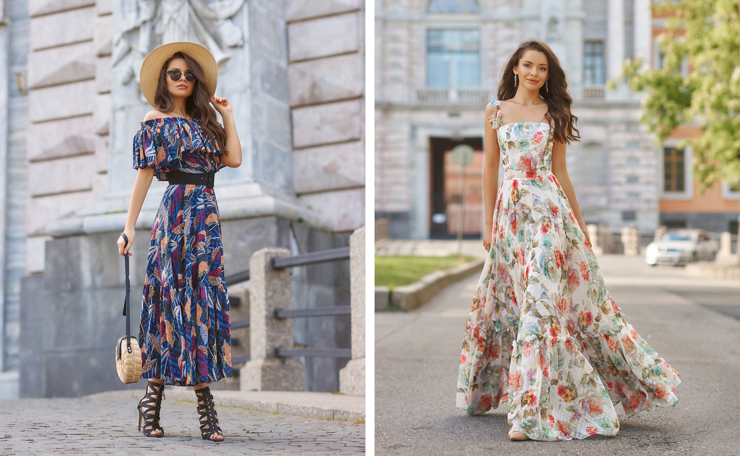 Фотосессия в историческом центре СПБ для дизайнера платьев