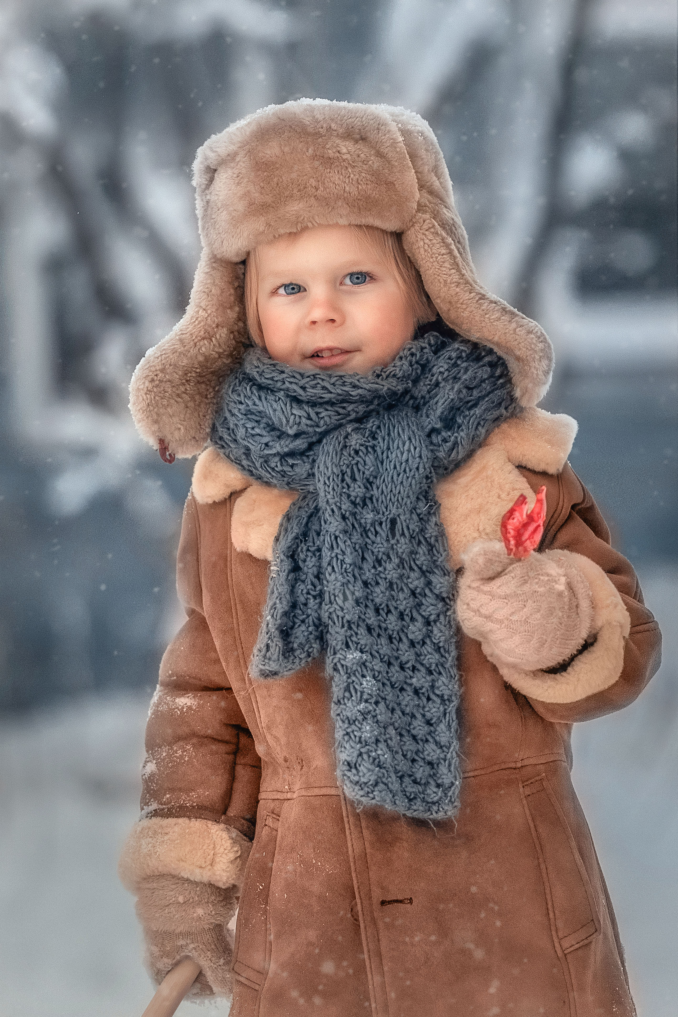Веселый дворник. Елена Чернигина семейный и детский фотограф в Нижнем Новгороде и Бор
