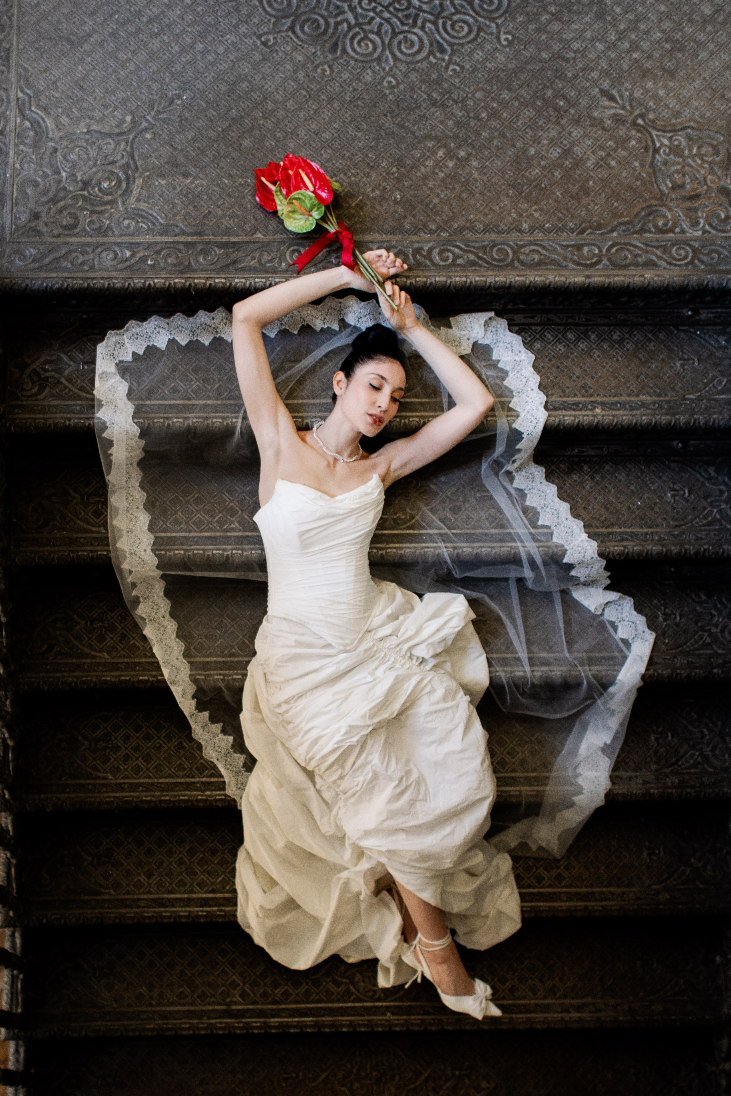 Свадебная церемония, фотосессия в библиотека-читальни А.С. Пушкина