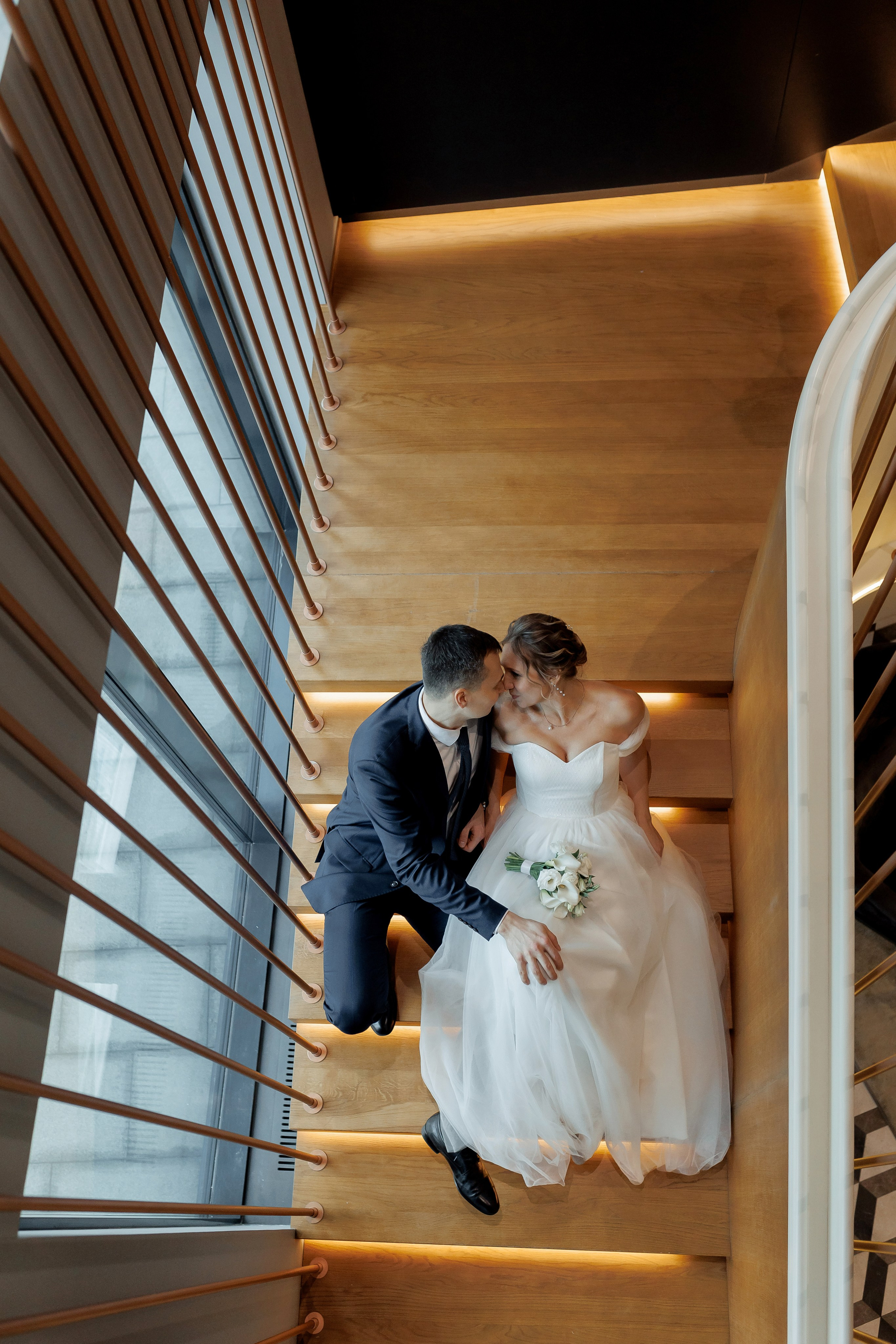 Свадебная фотосессия в отеле Movenpick Moscow Taganskaya