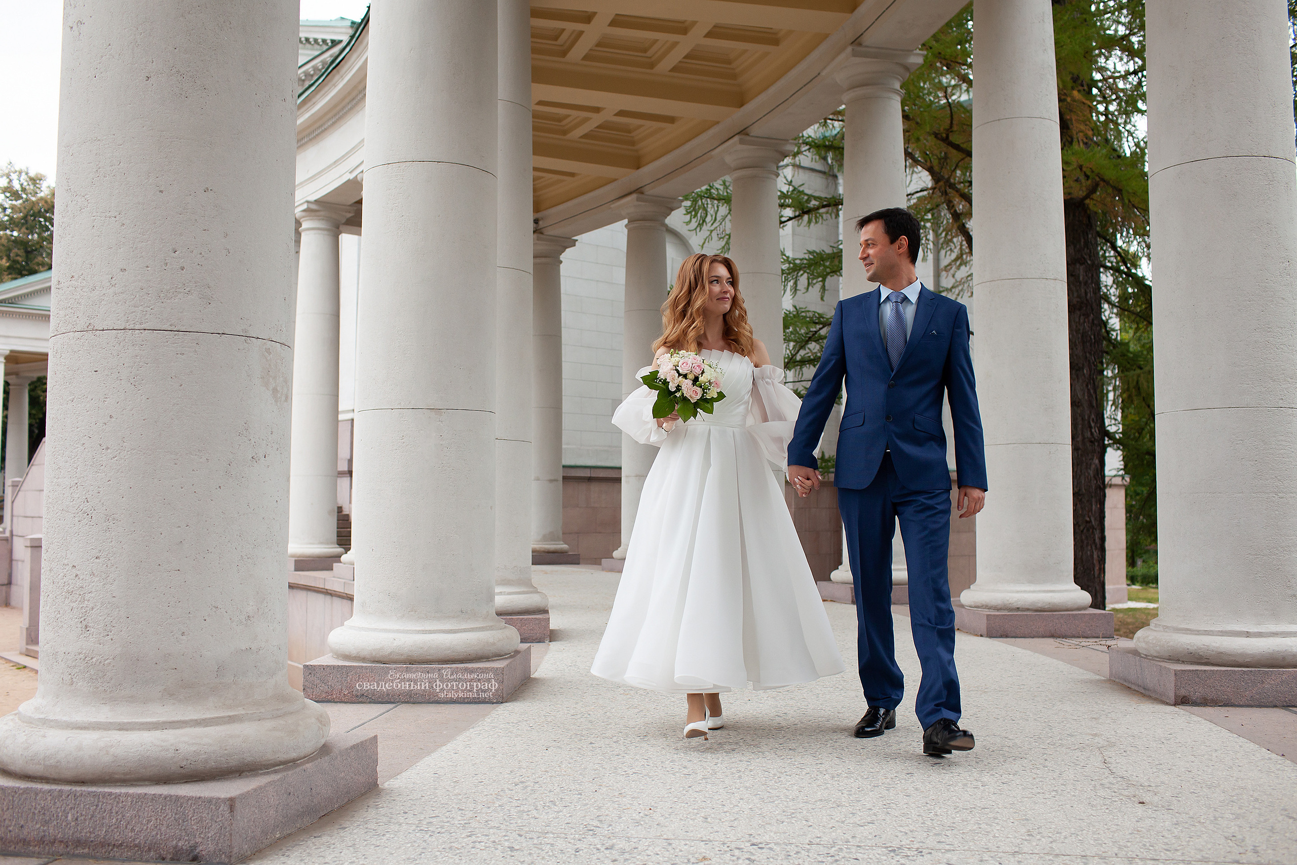 Свадебная фотосессия в Архангельском. Детский и семейный фотограф в Москве СВАО Екатерина Алалыкина