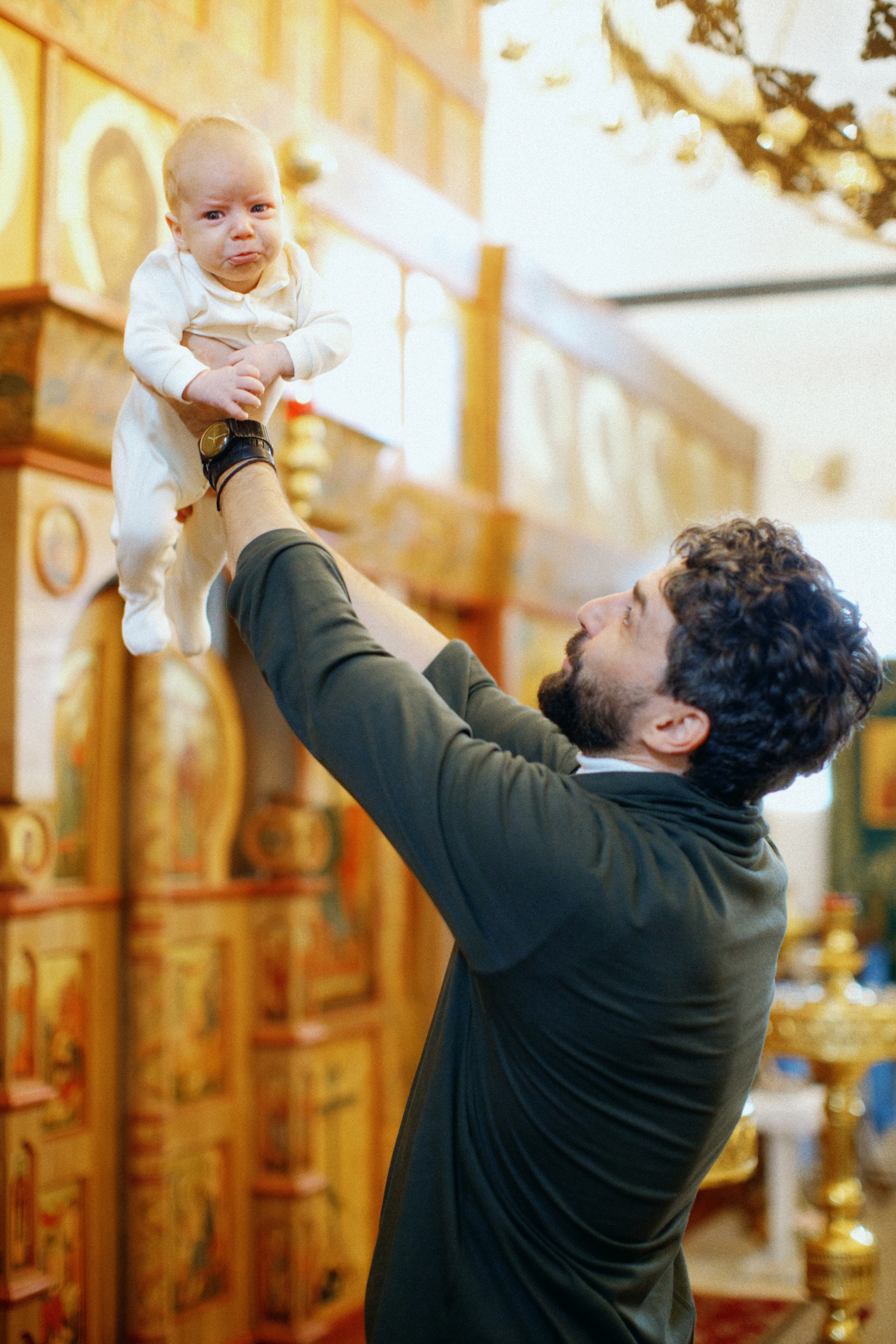Крещение Аарона. Свадебный фотограф в Москве Никифоров-Гордеев Константин