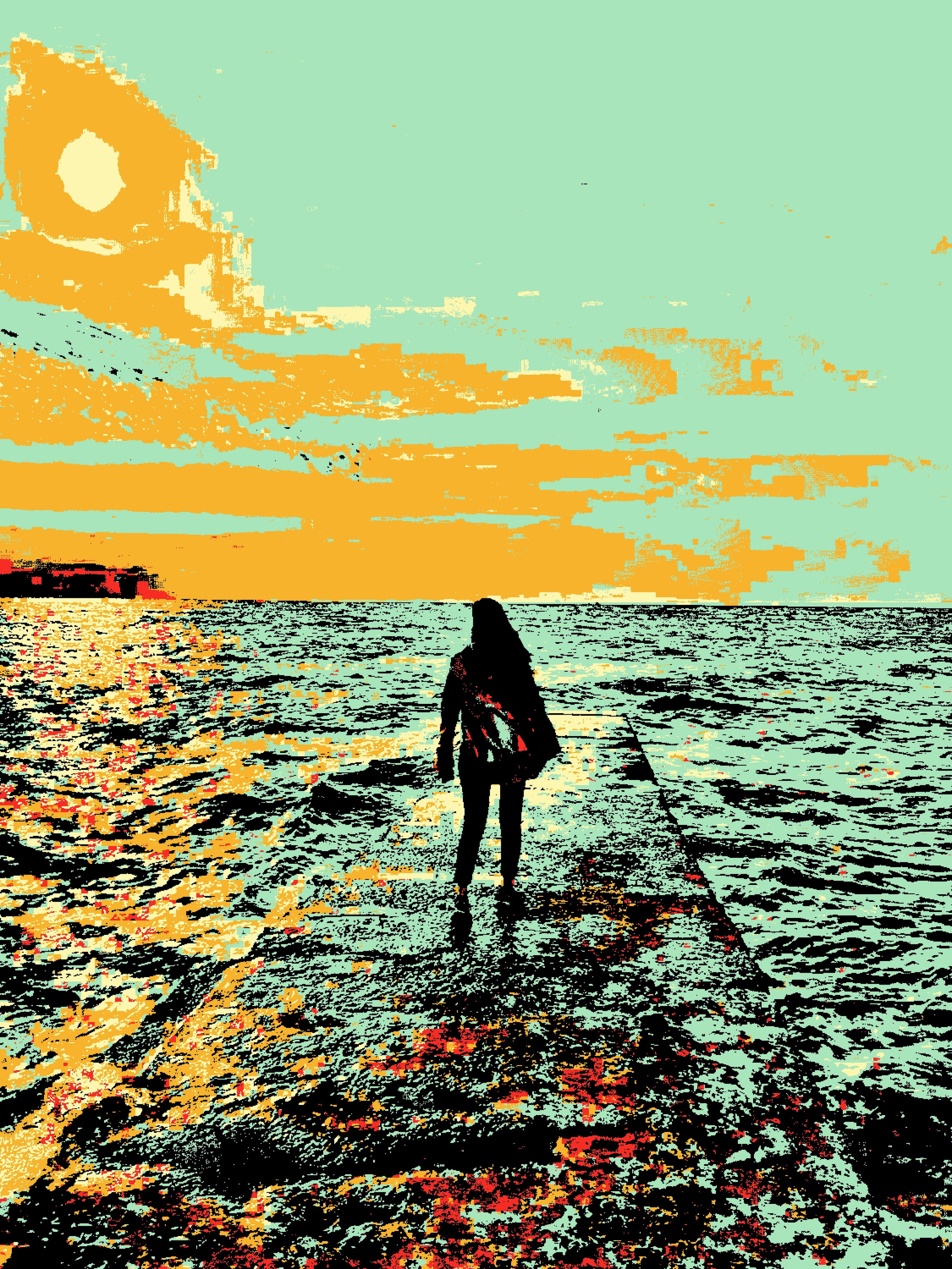 Визуальный арт пиксельный художник Василь Пиксель