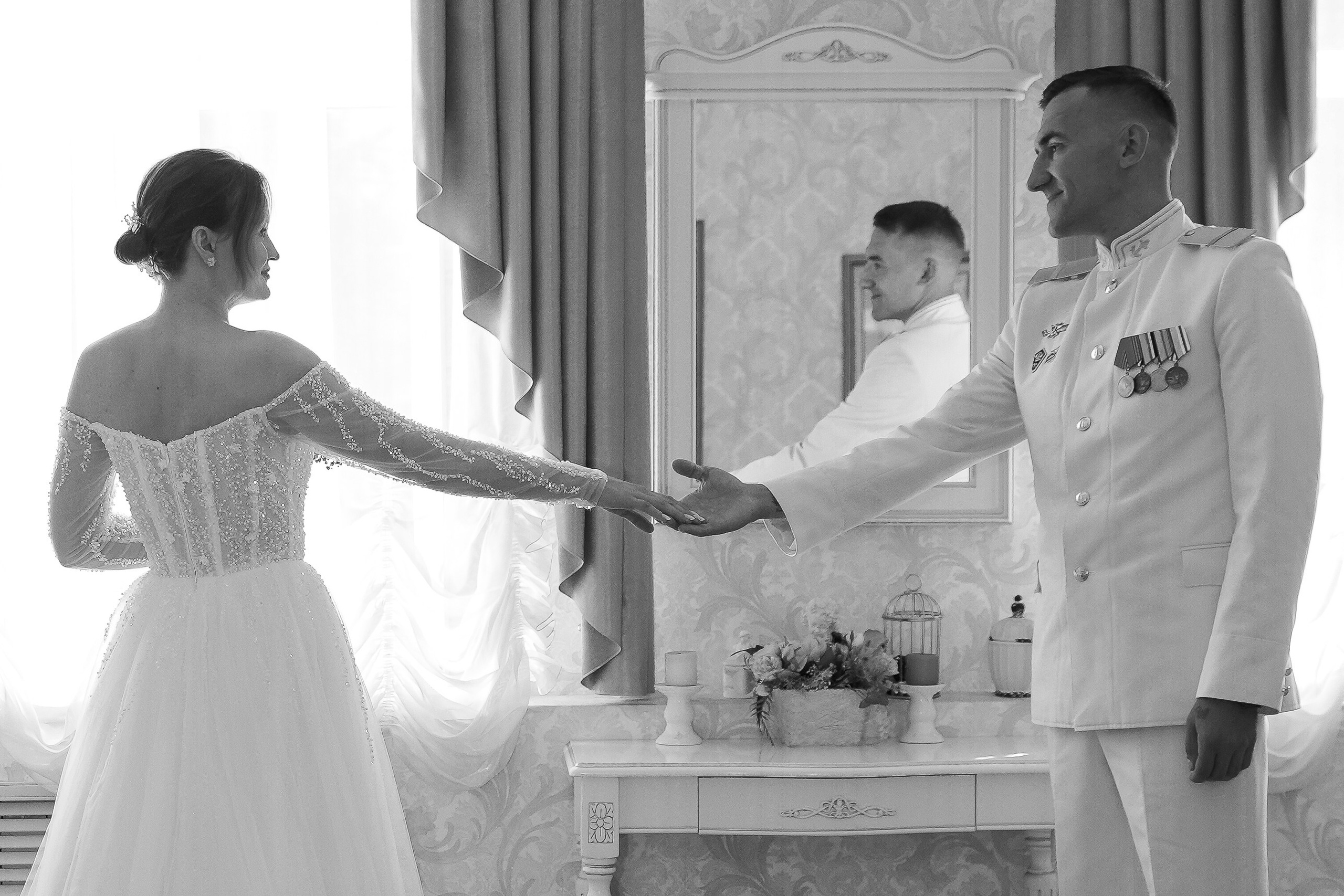 Илья и Кристина. ЗАГС Крондштата. Professional photoartist in St. Petersburg (wedding, reportage, portrait, model book, love story) Alexander Shvedov