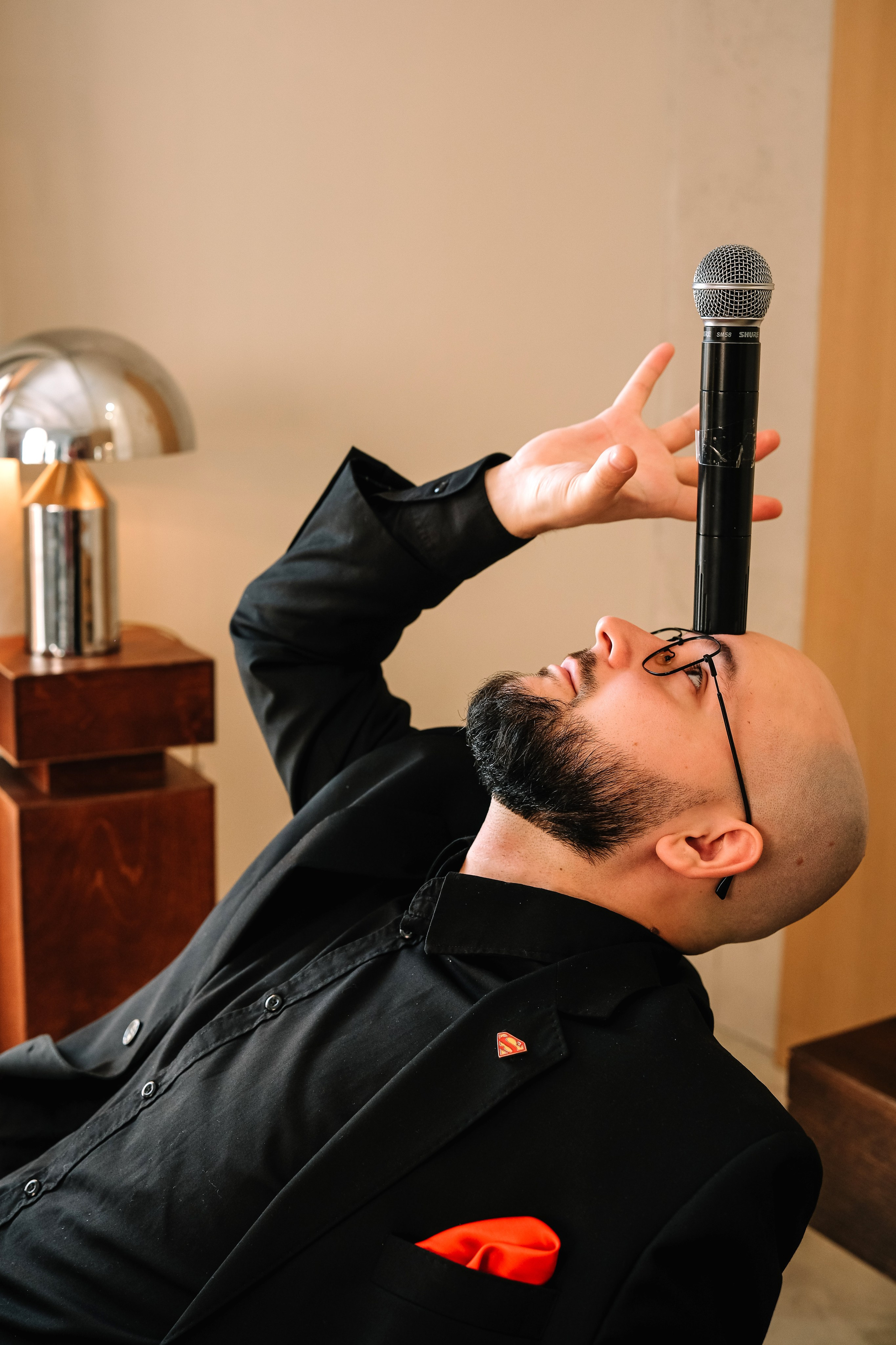 Съёмка фото и видео для ведущего Александра Кинчеева. Фотограф и видеограф Анна Жагорина