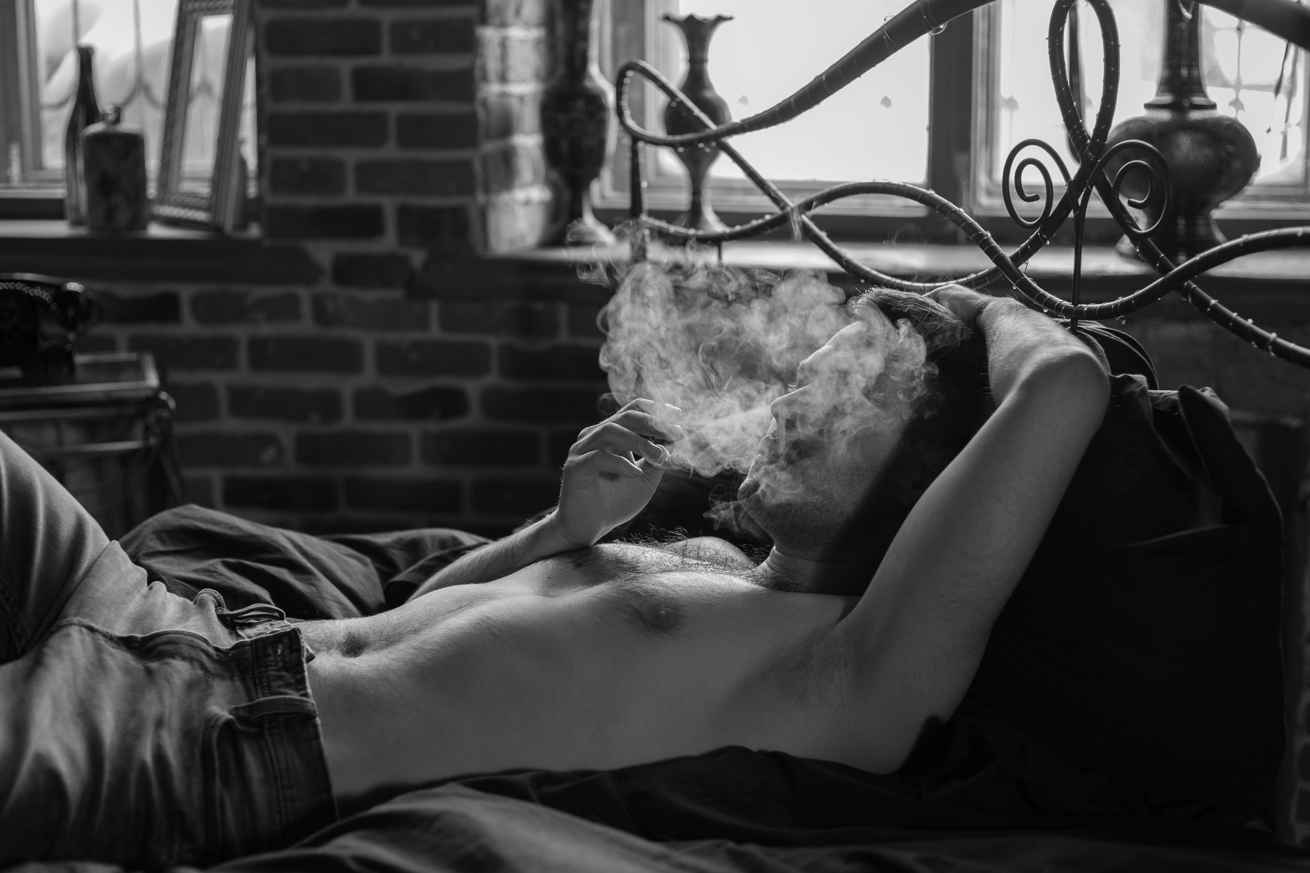 Дым сигарет. Свадебный фотограф, портретный фотограф в Москве и Саратове Оксана Анциферова