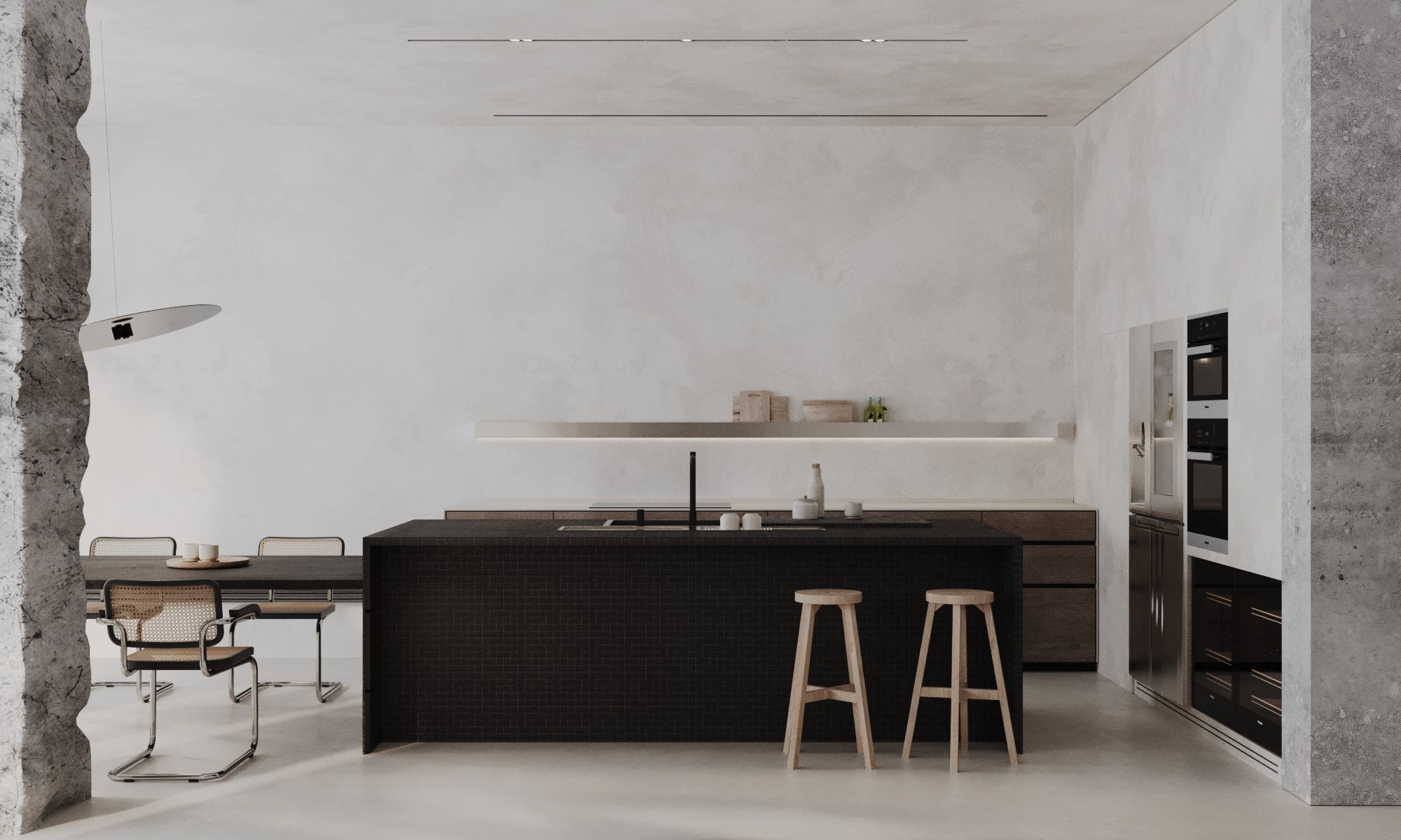 Дизайн-проект частного дома в Краснодаре. Главная