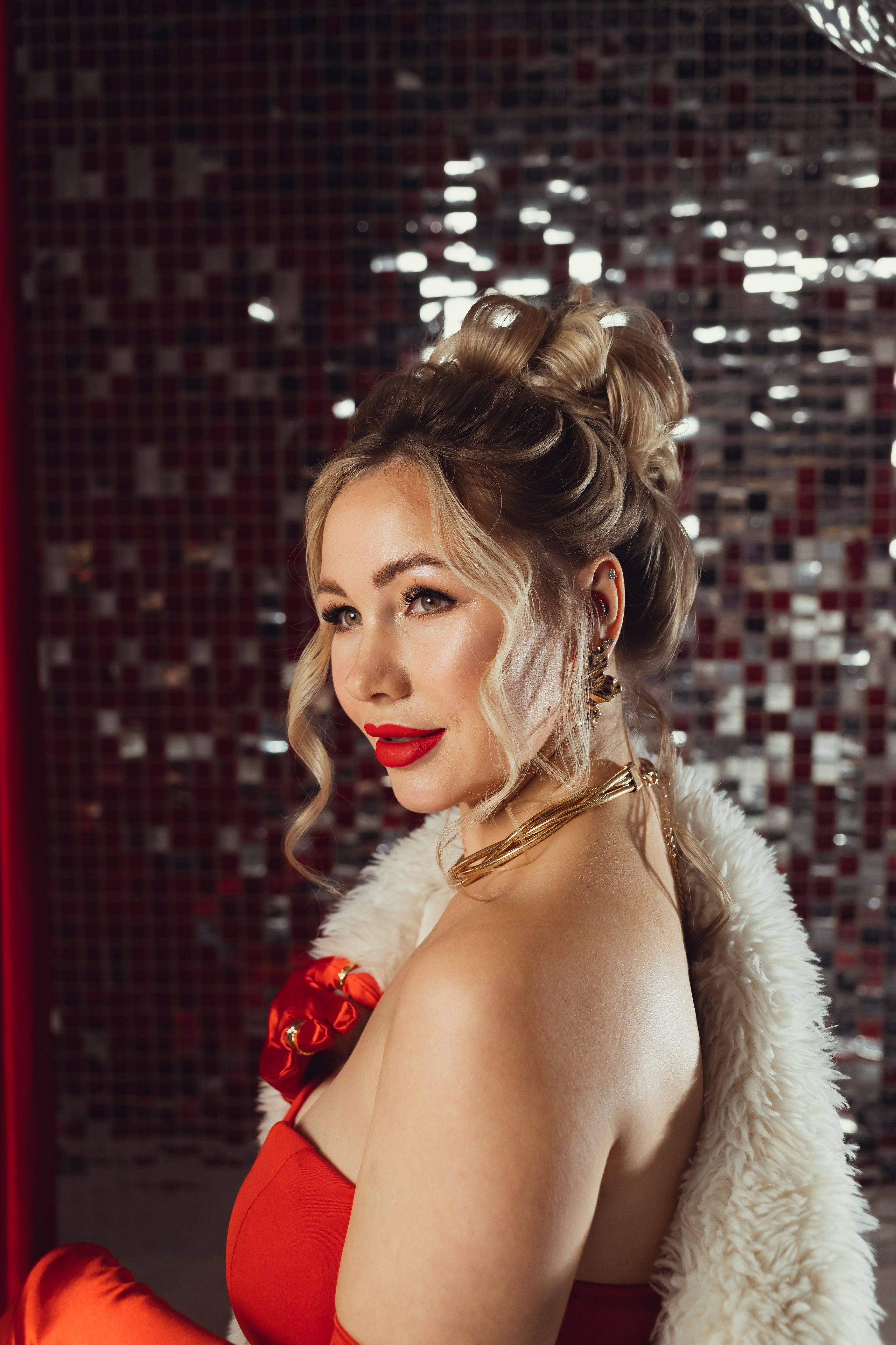 Новогодняя фотосессия в студии