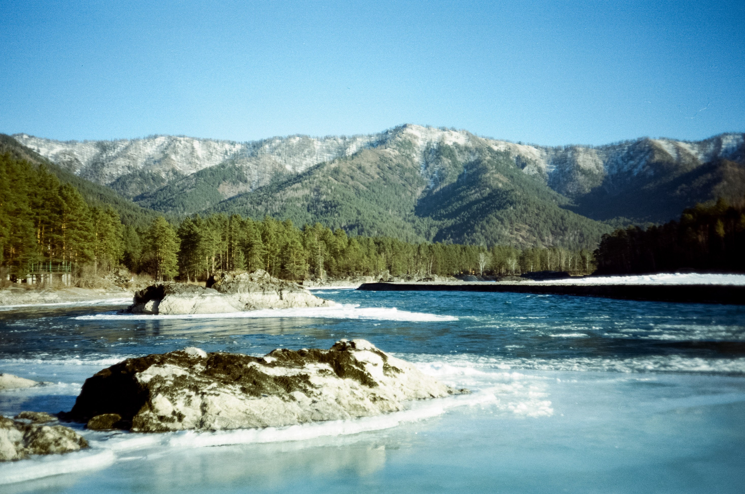 База Берель, база Тихий берег / 23 декабря 2023 года (-10℃)