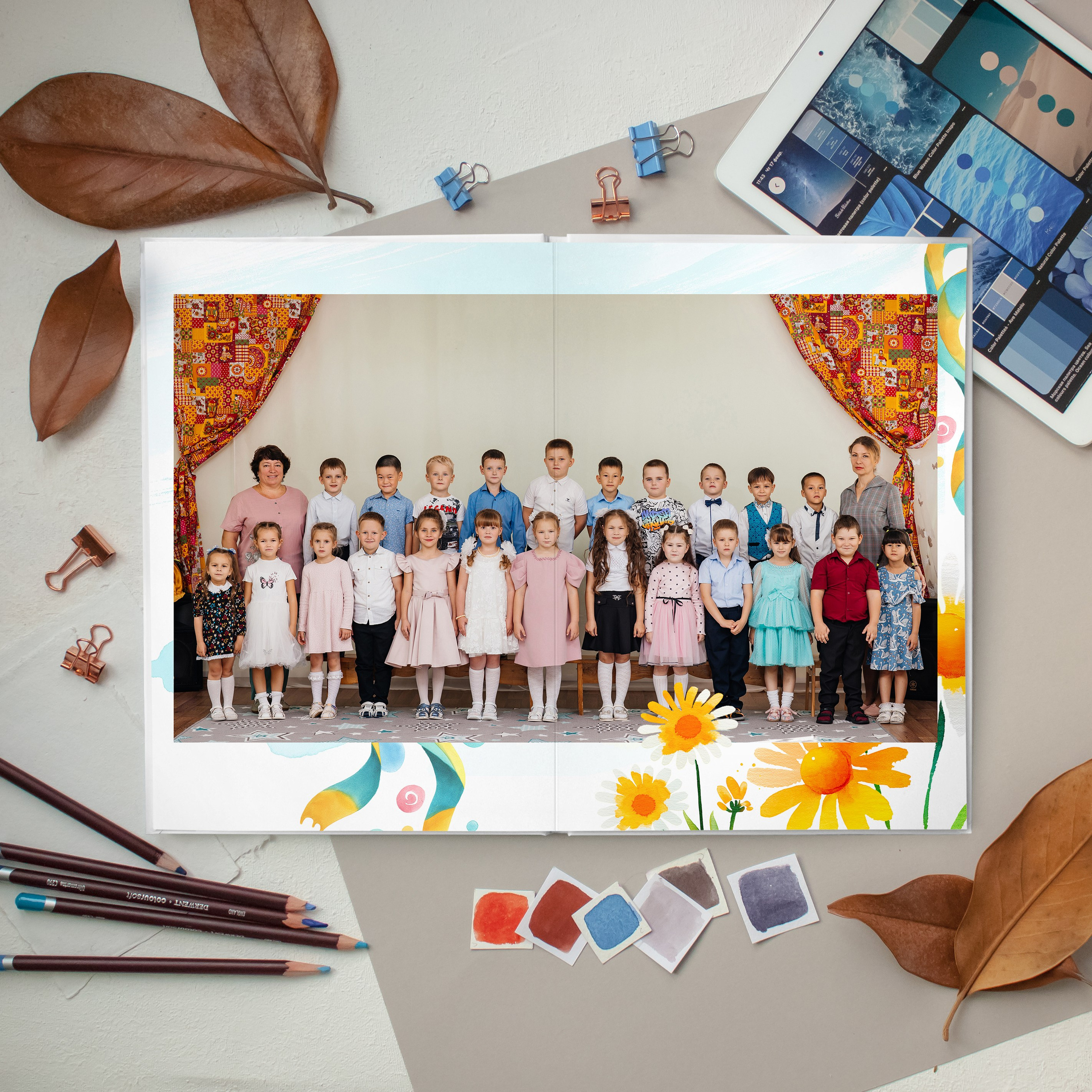 Десткий сад. Выпускные альбомы Сахалин Петунин Александр