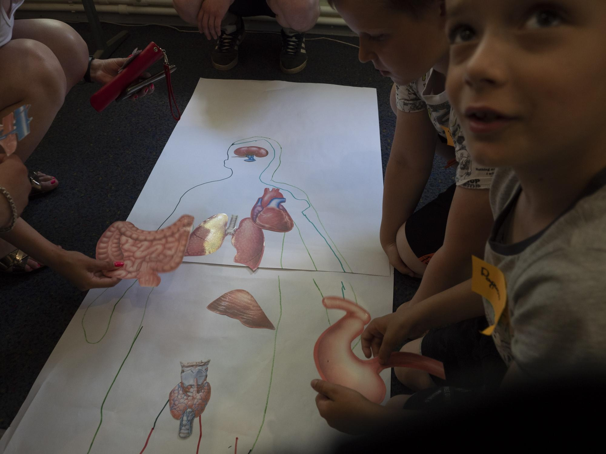 June 15, 2021, An interactive game for schoolchildren is designed to show how dangerous radiation pollution is. Such events are organized by the public organization "Radimichi." "Radimichi" is the oldest Chernobyl organization, established in the USSR. Throughout the years, they have been providing assistance to children and adults living in areas contaminated as a result of the Chernobyl disaster.