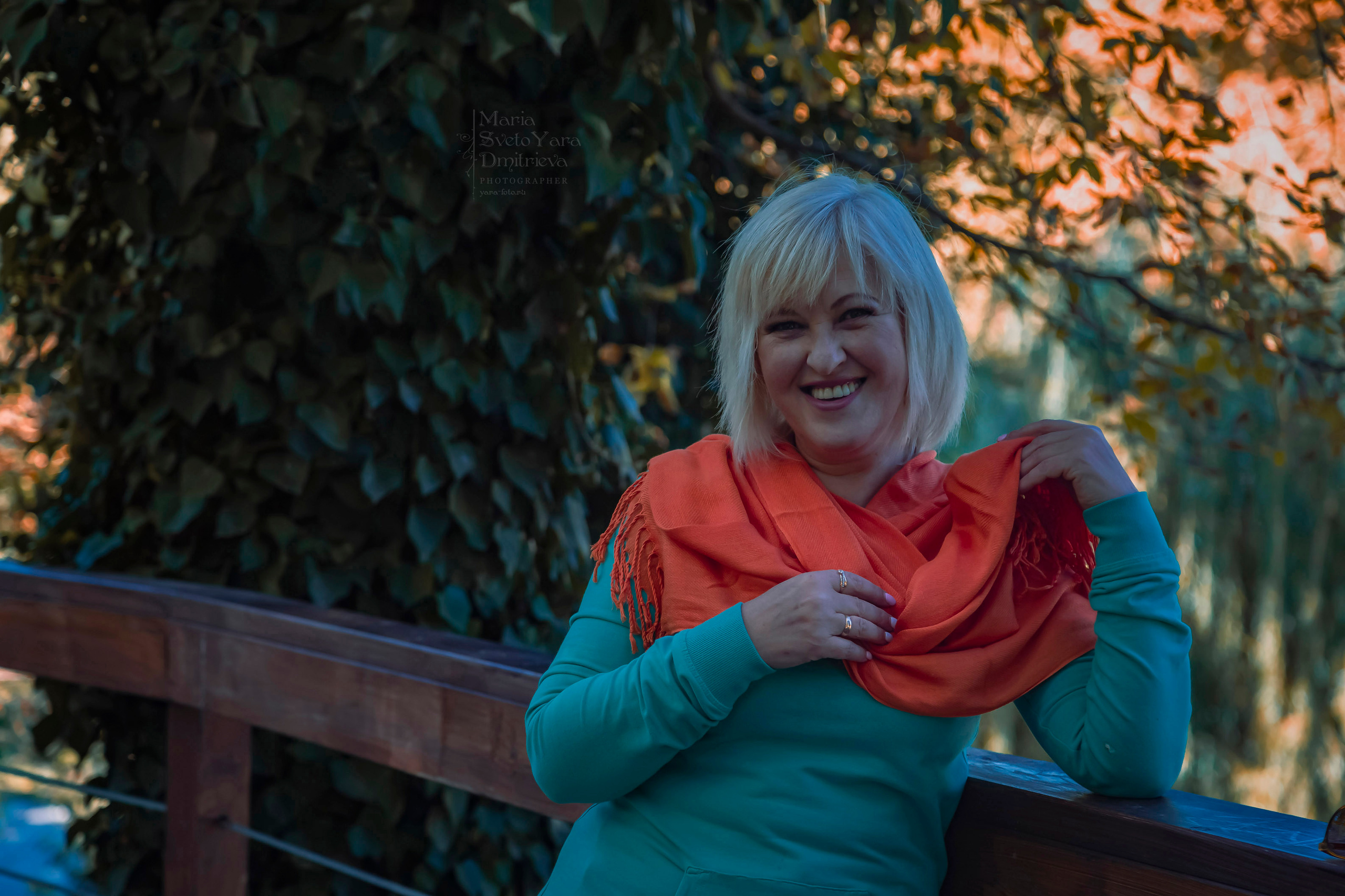 Татьяна: бирюза и яркая осень. Фотограф в Симферополе и Крыму — Мария СветоЯра Дмитриева | Индивидуальные и семейные съёмки