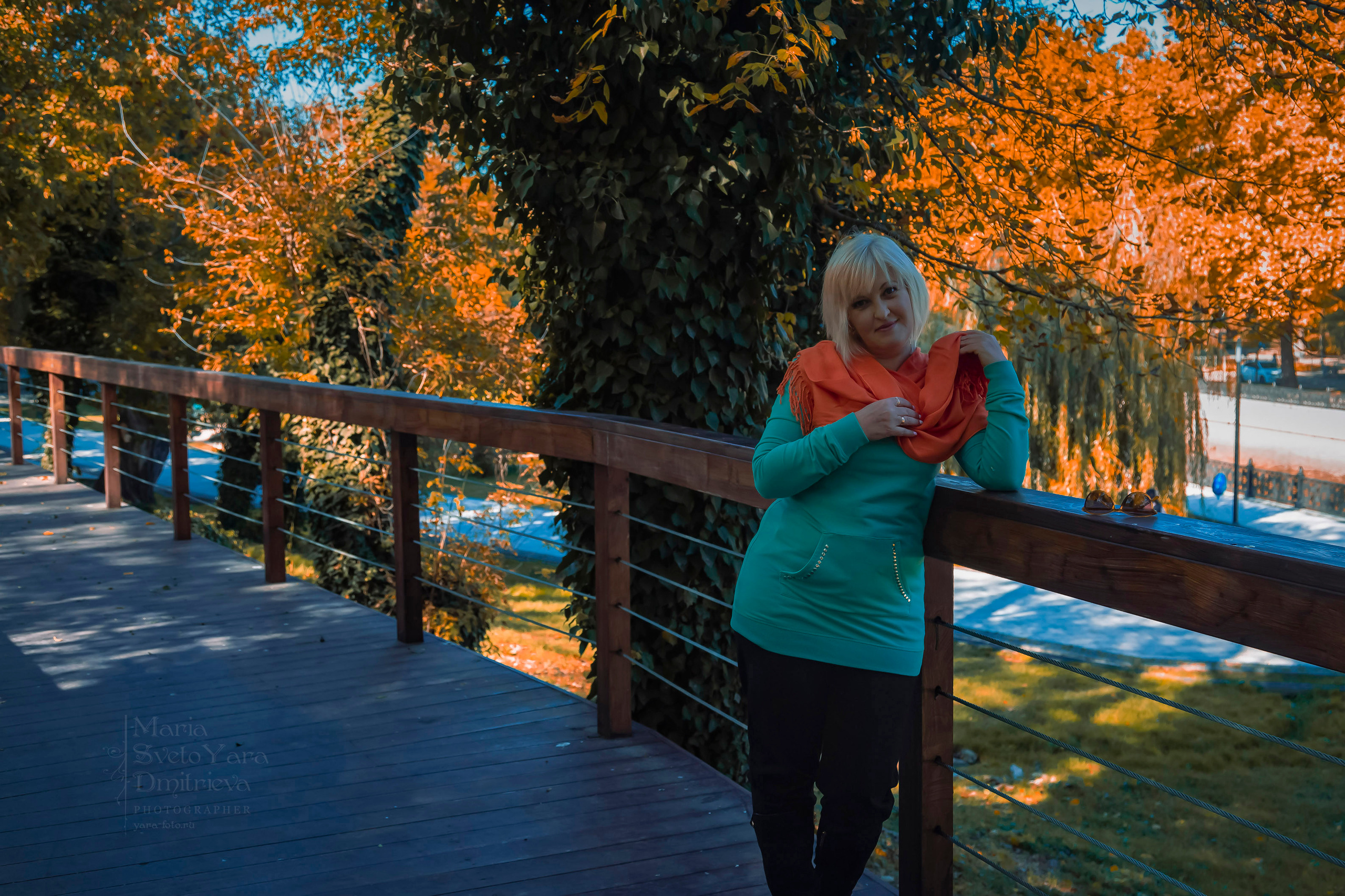 Татьяна: бирюза и яркая осень. Фотограф в Симферополе и Крыму — Мария СветоЯра Дмитриева | Индивидуальные и семейные съёмки