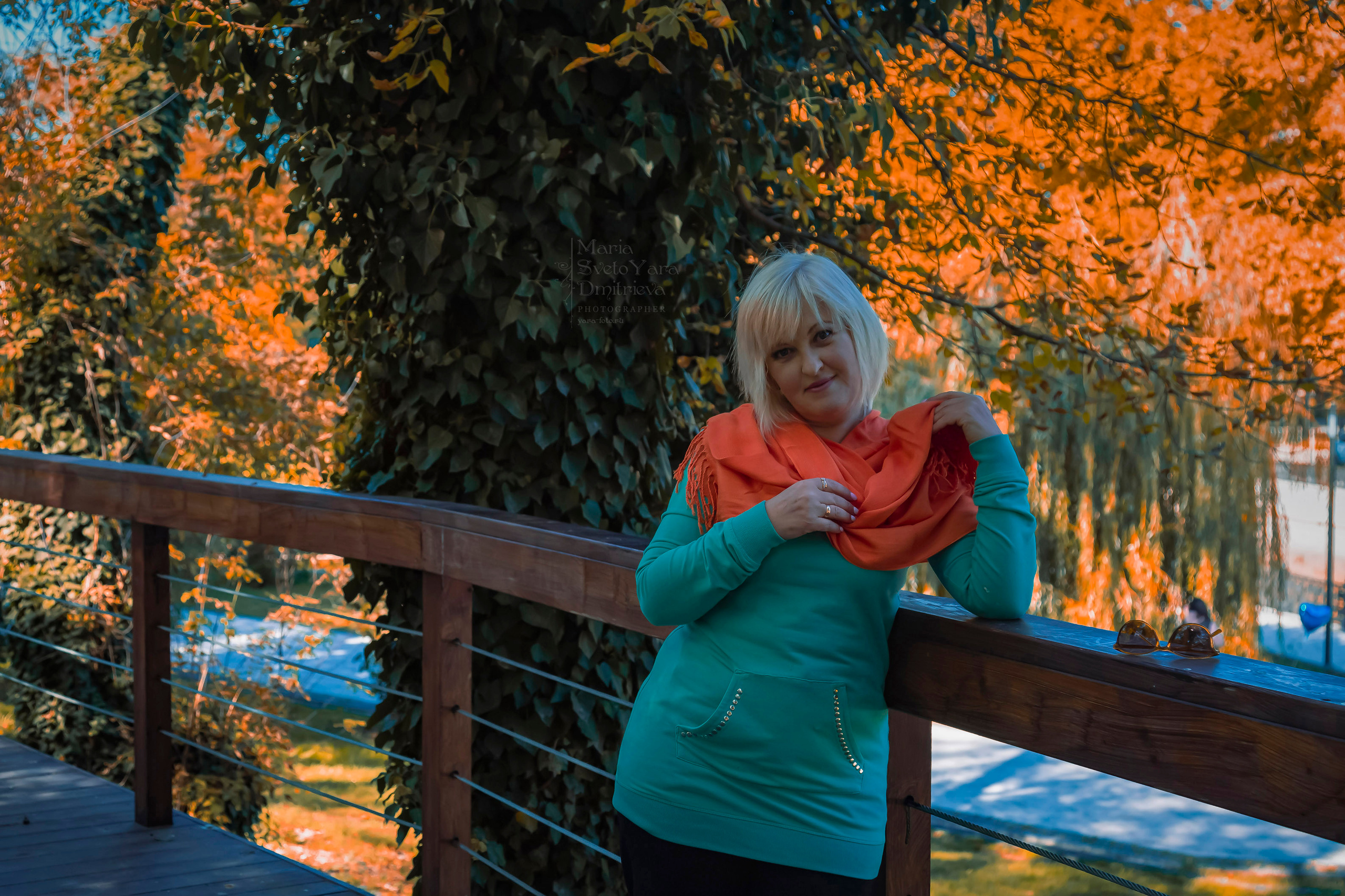 Татьяна: бирюза и яркая осень. Фотограф в Симферополе и Крыму — Мария СветоЯра Дмитриева | Индивидуальные и семейные съёмки