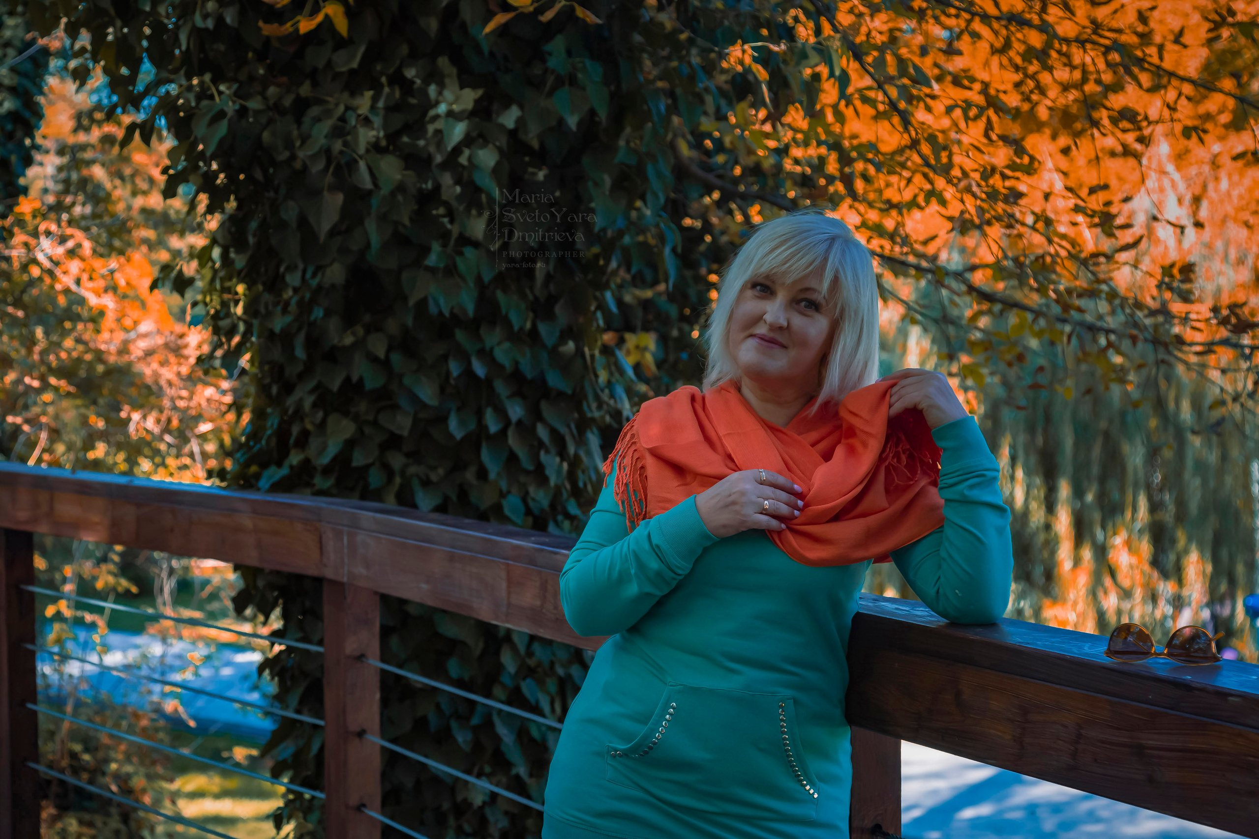 Татьяна: бирюза и яркая осень. Фотограф в Симферополе и Крыму — Мария СветоЯра Дмитриева | Индивидуальные и семейные съёмки