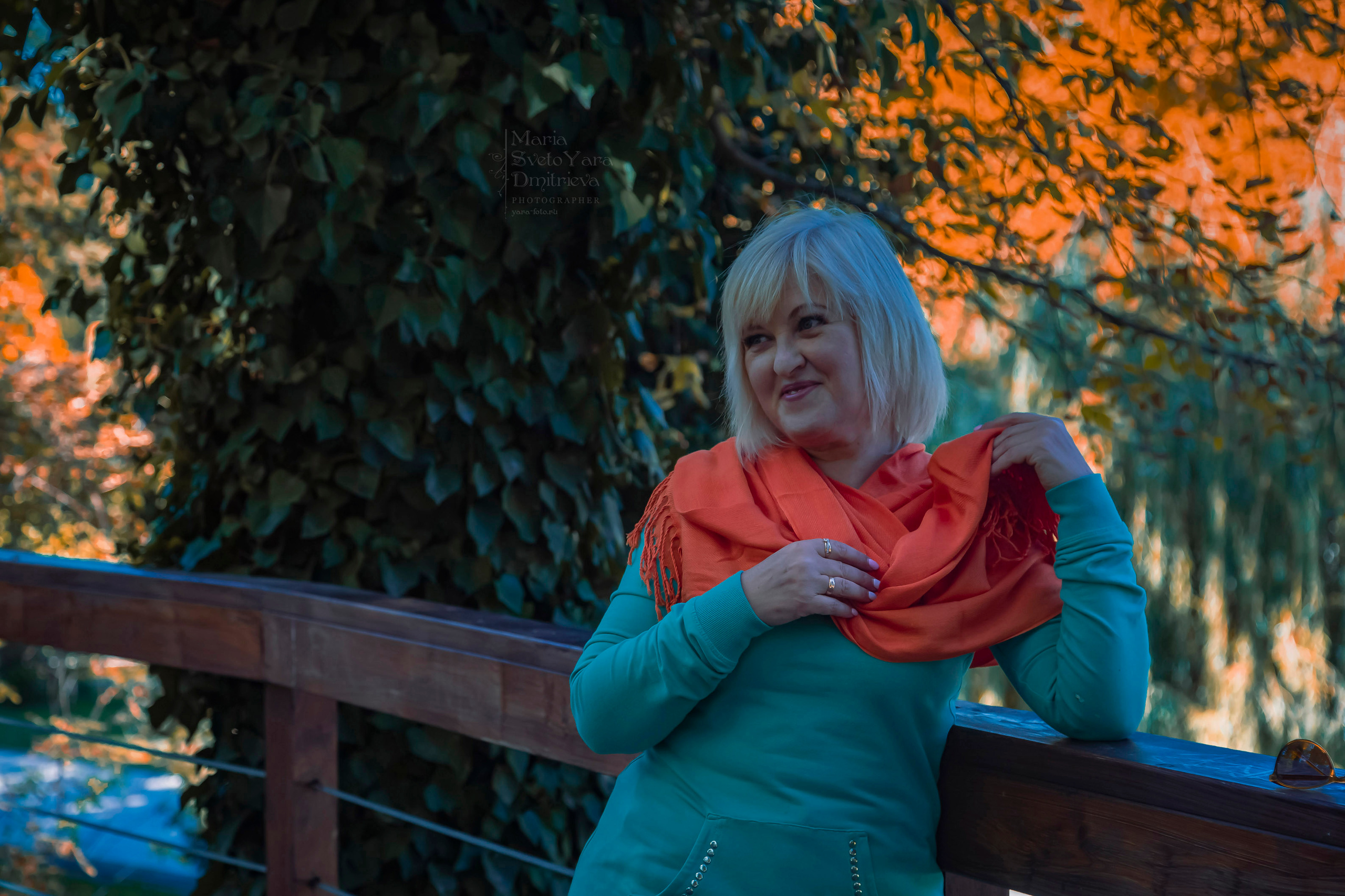 Татьяна: бирюза и яркая осень. Фотограф в Симферополе и Крыму — Мария СветоЯра Дмитриева | Индивидуальные и семейные съёмки