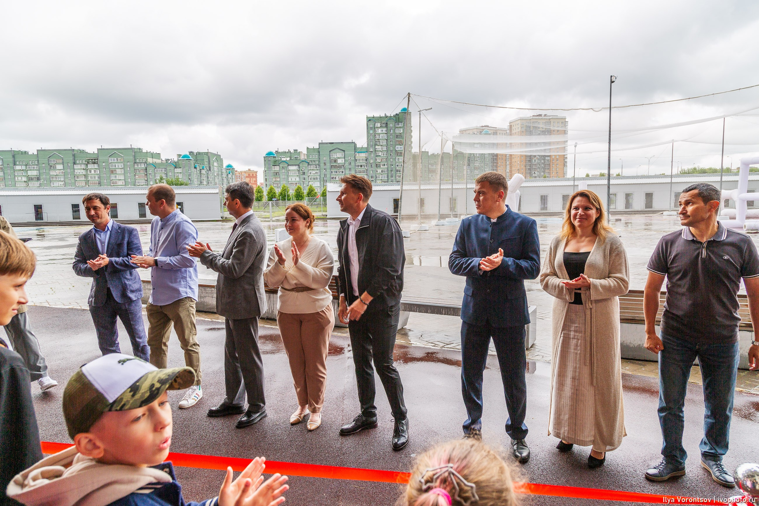 Открытие уличной площадки для полетов «Точка Взлета» в «Академии Дронов» Ак Барс Арена. Фотограф в Казани Воронцов Илья