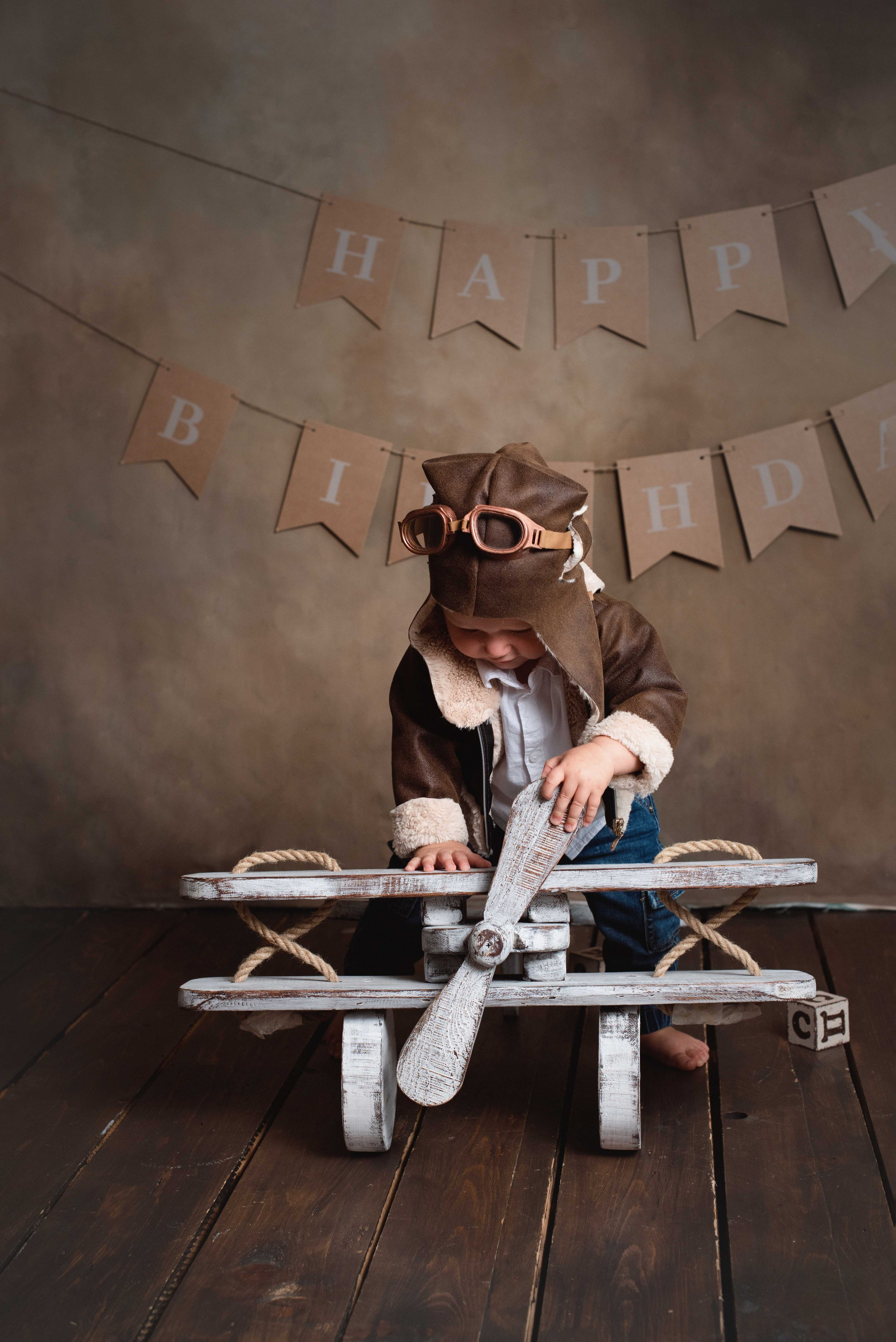 Фотозоны на Годик «Крафт». Фотограф Новорожденных во Владивостоке Ольга Галаницкая