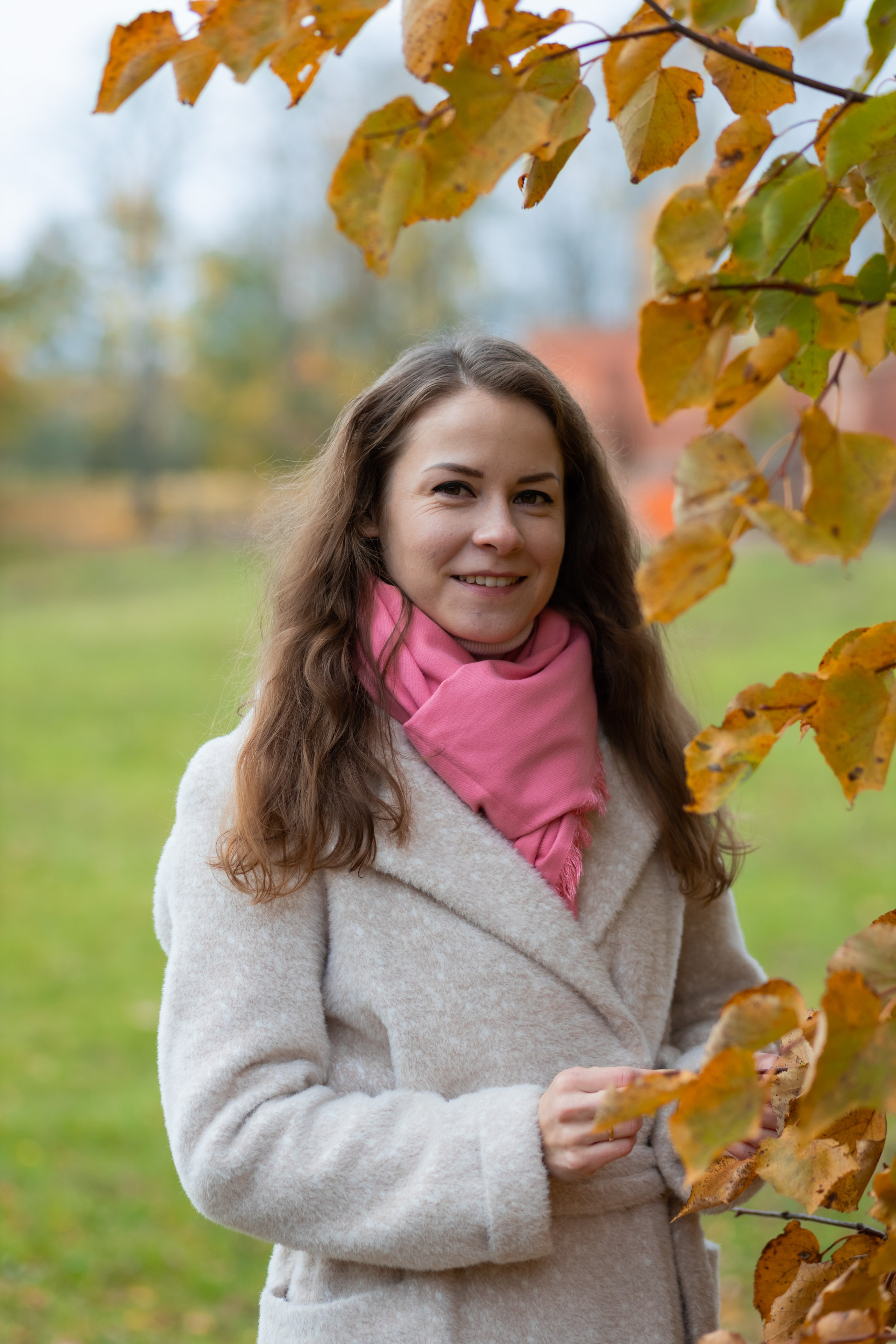 Осеняя фотосессия в Петергофе