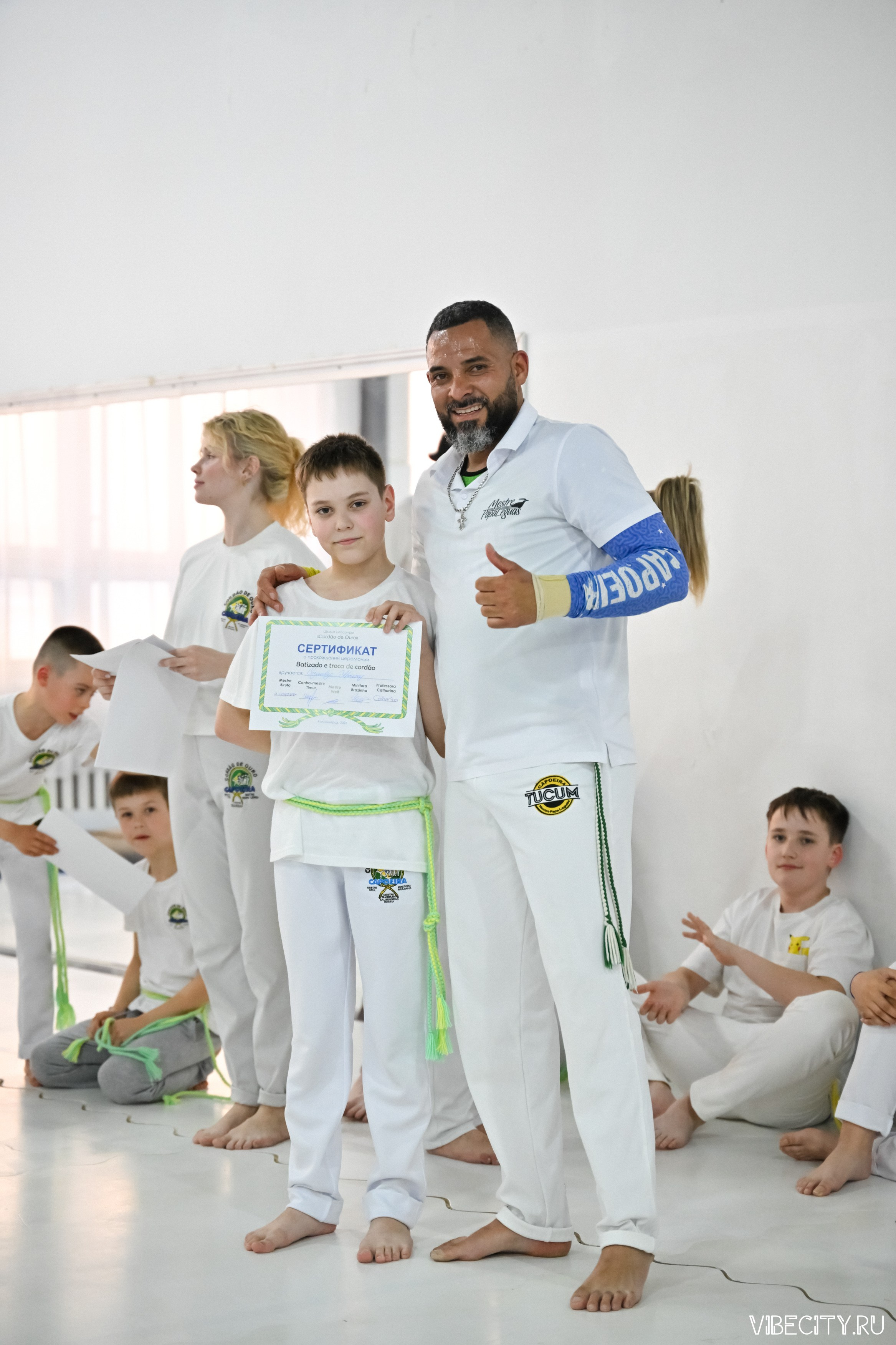 Capoeira: 4-е batizado e Troca de cordao. VIBECITY.RU Вайб Сити Ру Фоторепортажи Фотоотчеты Калининград