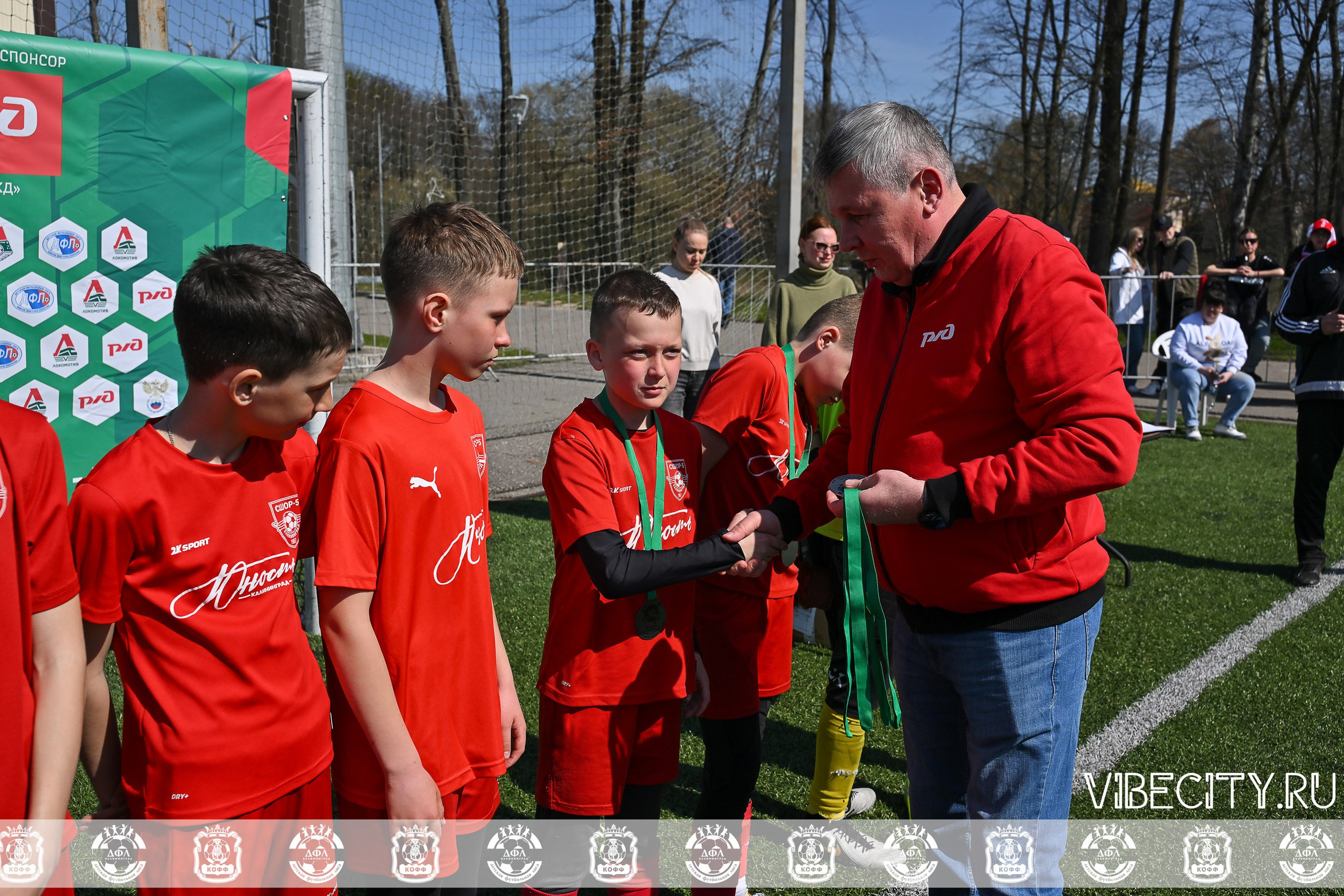 XIX Всероссийского футбольного турнира Локобол 2025 РЖД. VIBECITY.RU Вайб Сити Ру Фоторепортажи Фотоотчеты Калининград