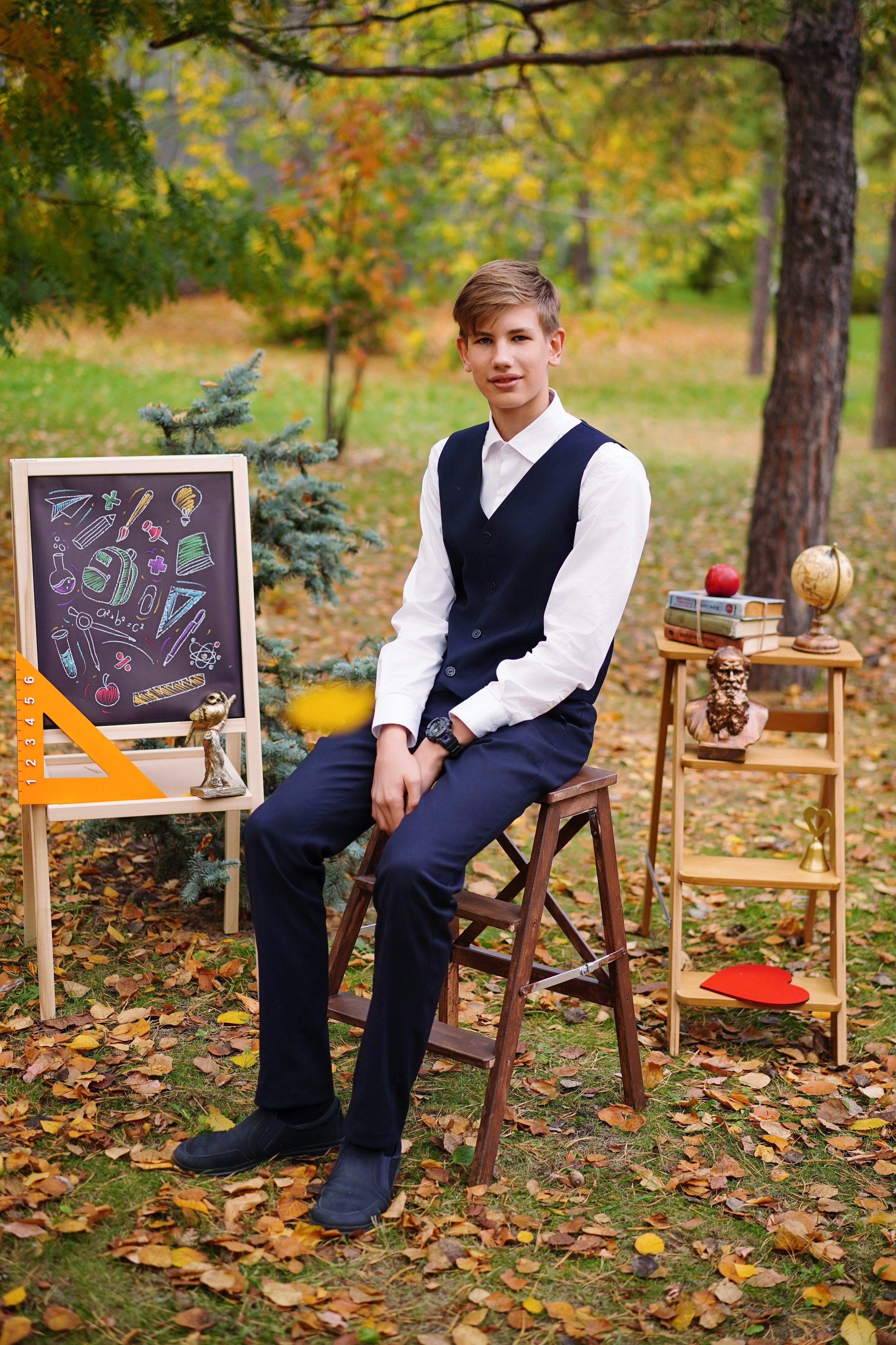 Виньетка + портреты. GOTRA — выпускные альбомы в Тюмени