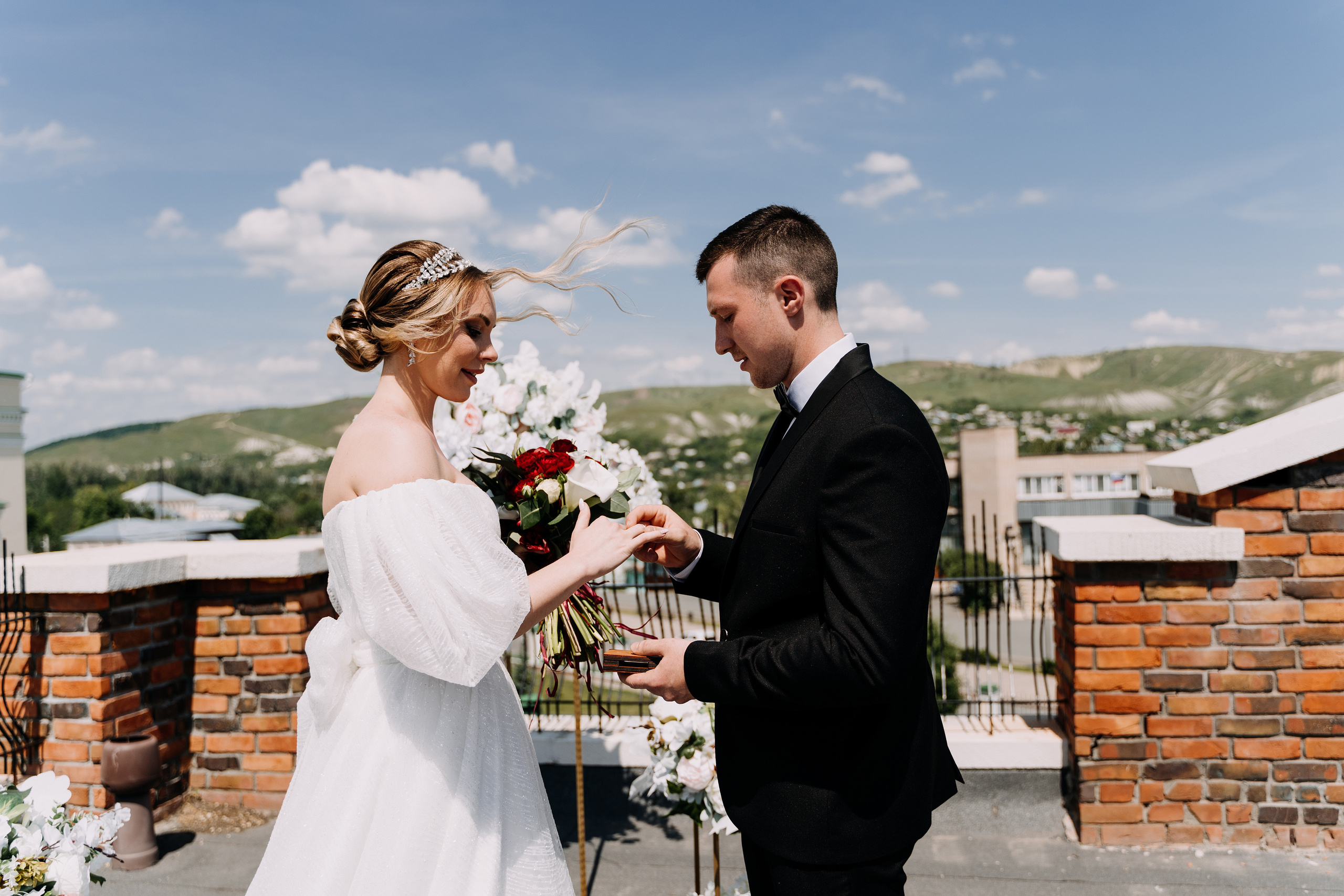 Свадьба на крыше: история Люды и Вадима. Фотограф в Мурманске, Североморске и Санкт-Петербурге Валерия Козлова